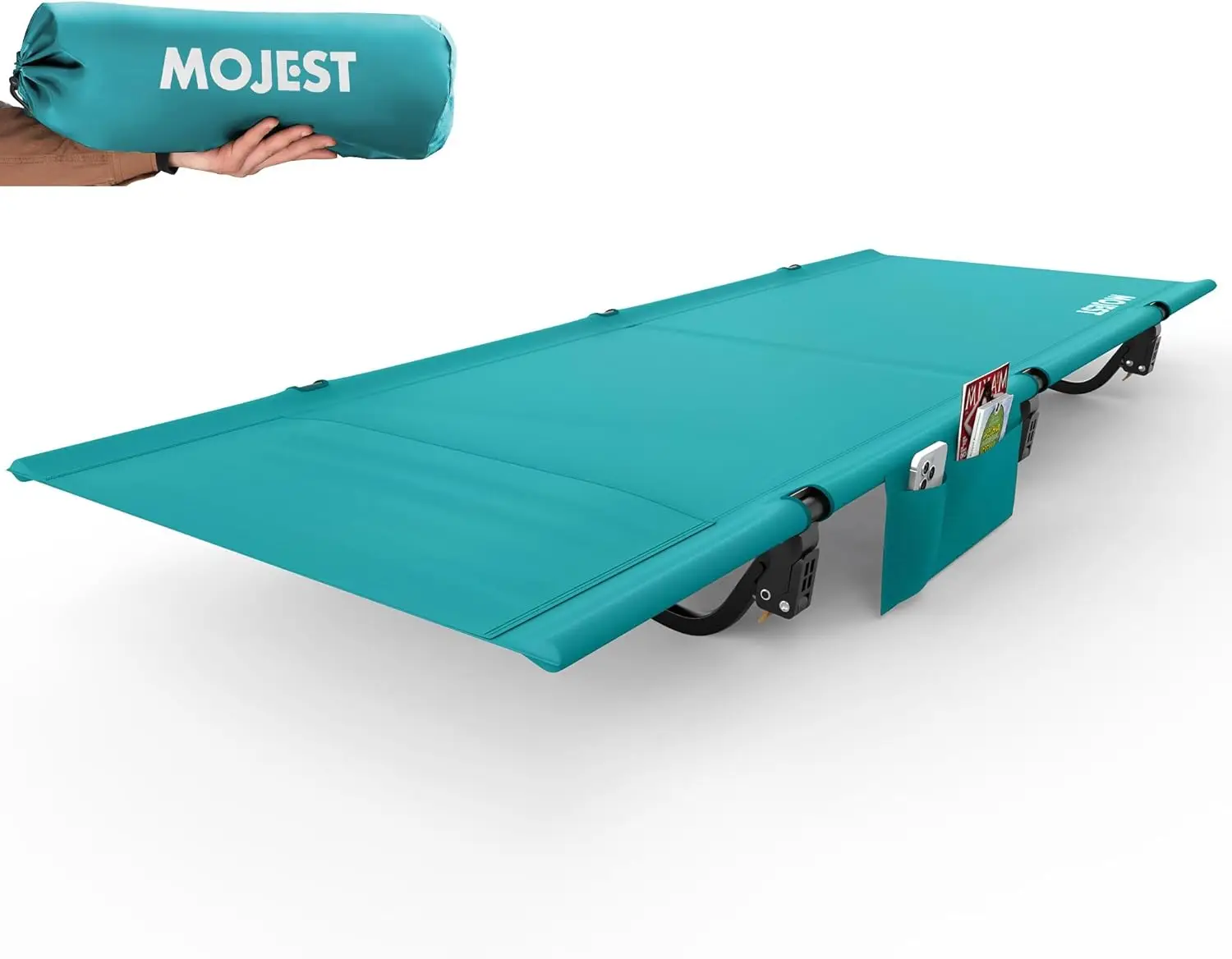 Ultralight Camping Cot for Adults, Portable Folding Bed, Supports 350 lbs - Lightweight for Travel, Hiking, Backpacking
Ultralight Camping Cot for Adults, Portable Folding Bed, Supports 350 lbs - Lightweight for Travel, Hiking, Backpacking
