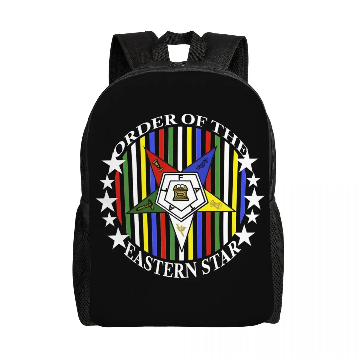 Custom OES Order Of The Eastern Star Logo Travel Backpack School Computer Bookbag Circle Sisterhood College Student Daypack Bags
Custom OES Order Of The Eastern Star Logo Travel Backpack School Computer Bookbag Circle Sisterhood College Student Daypack Bags