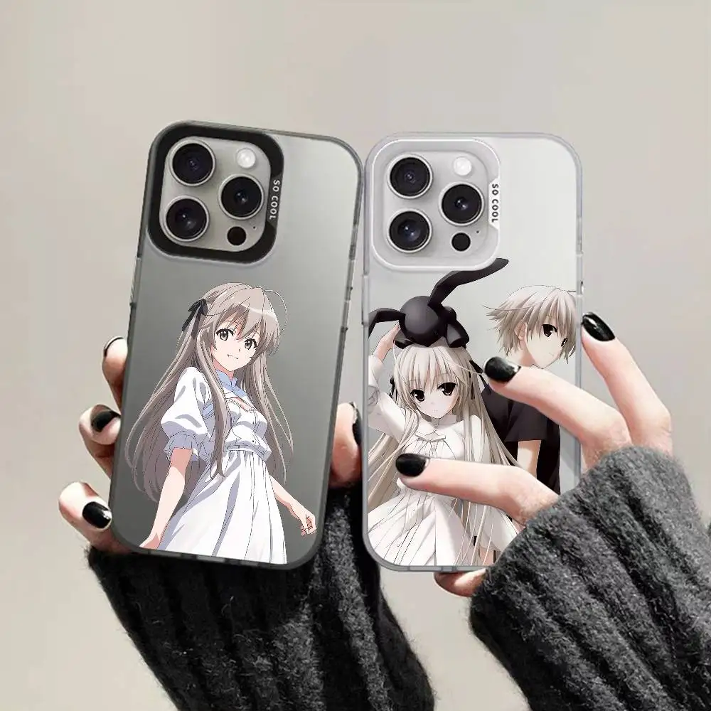 Anime Y-Yosuga No S-Sora Phone Case For IPhone 16 15 14 13 12 11 Pro Max Plus Color Shockproof Back Silver Cover
Anime Y-Yosuga No S-Sora Phone Case For IPhone 16 15 14 13 12 11 Pro Max Plus Color Shockproof Back Silver Cover