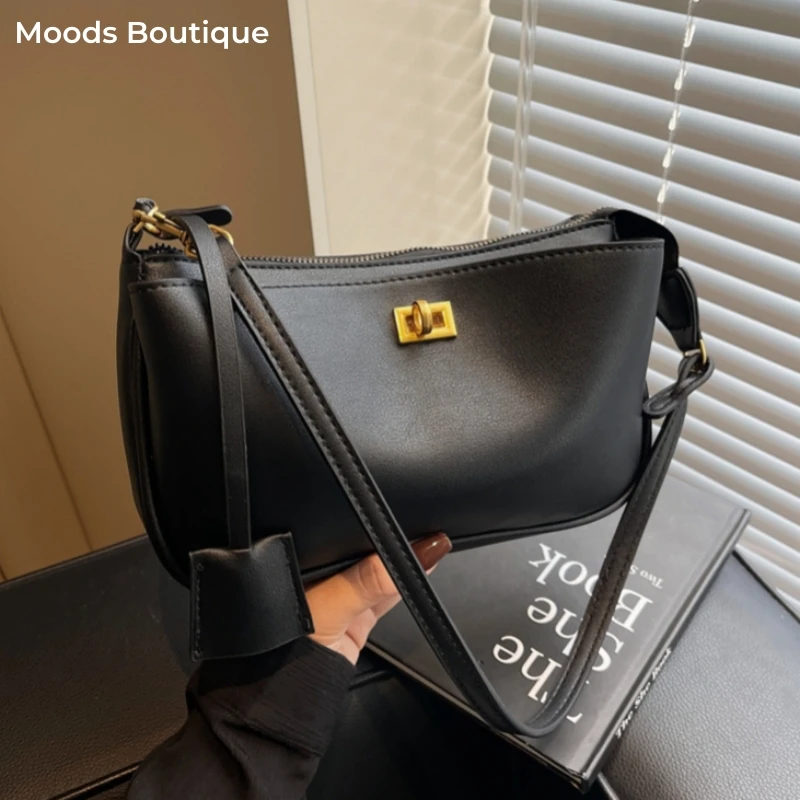 MOODS Branded Luxury Underarm Shoulder Bags For Women Dual Straps Locker Crossbody Satchels 2025 Summer Latest Designer Handbags
MOODS Branded Luxury Underarm Shoulder Bags For Women Dual Straps Locker Crossbody Satchels 2025 Summer Latest Designer Handbags