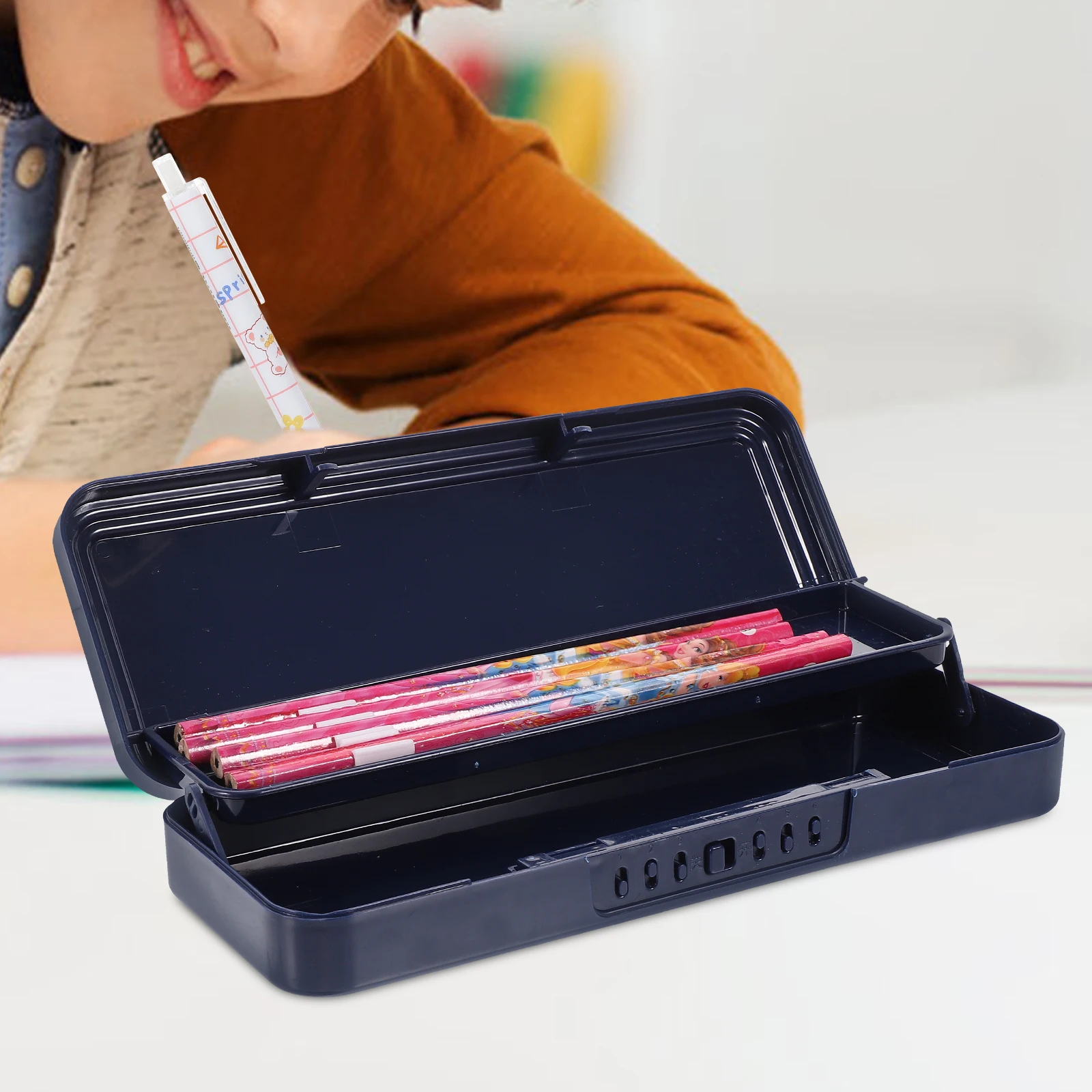 Large Capacity Pencil Case Multi Compartment Storage Portable Makeup Brushes ganizer Stationery Container Kids Students Teachers
Large Capacity Pencil Case Multi Compartment Storage Portable Makeup Brushes ganizer Stationery Container Kids Students Teachers