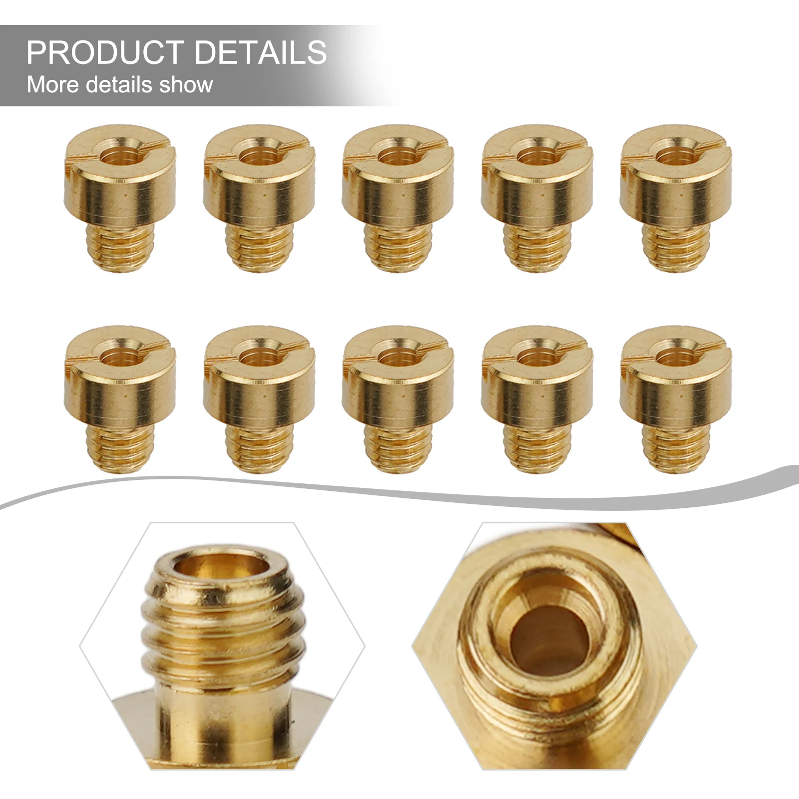 Main Jets Carb Easy Installation Large Motorcycle Parts Thread M5x0.75mm Accessories Parts For Mikuni Carburetor #155 160
Main Jets Carb Easy Installation Large Motorcycle Parts Thread M5x0.75mm Accessories Parts For Mikuni Carburetor #155 160