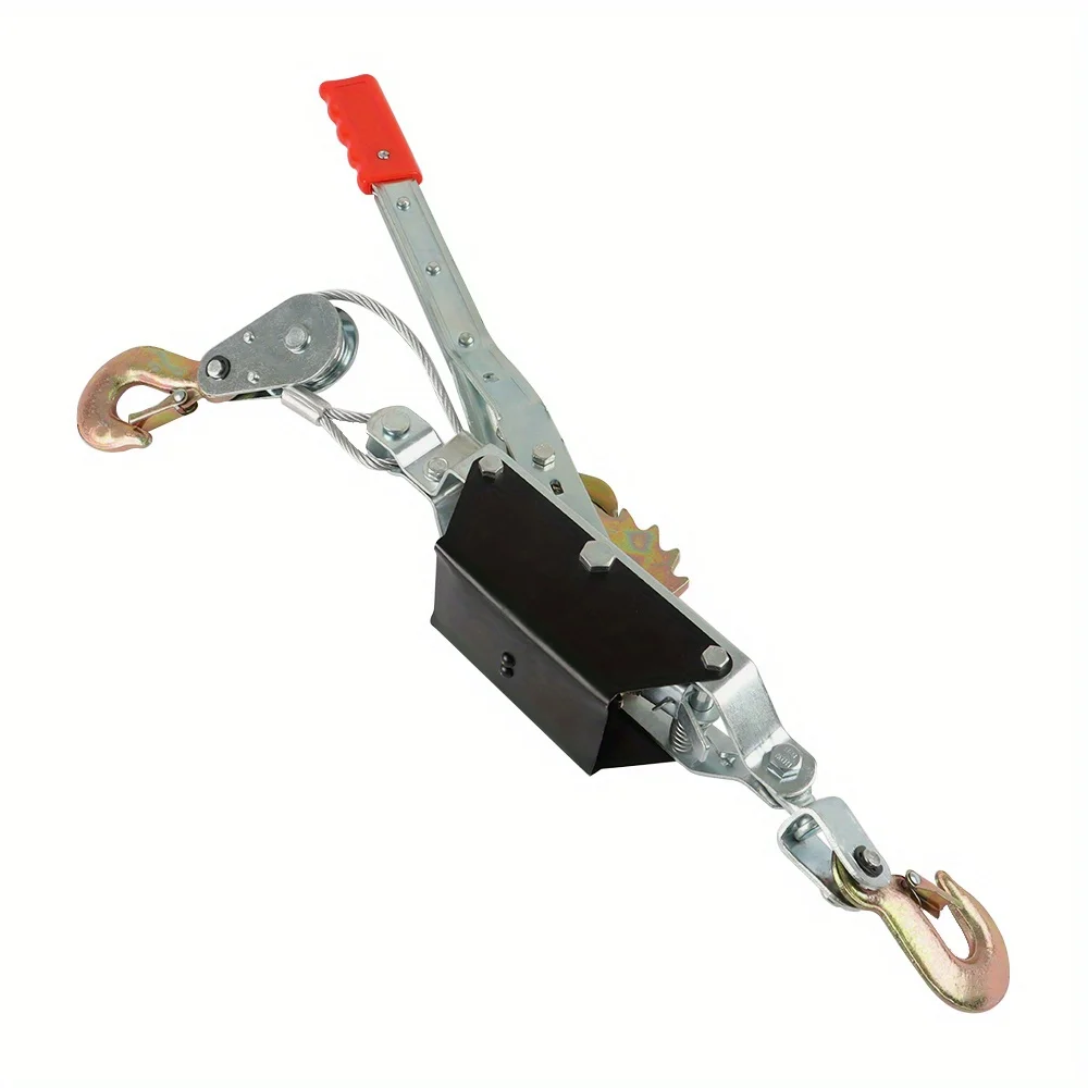 Manual winch, heavy-duty steel cable tractor, cargo binding and fixing strap (with 2 hooks), load-bearing capacity of 2 tons, ma
Manual winch, heavy-duty steel cable tractor, cargo binding and fixing strap (with 2 hooks), load-bearing capacity of 2 tons, ma