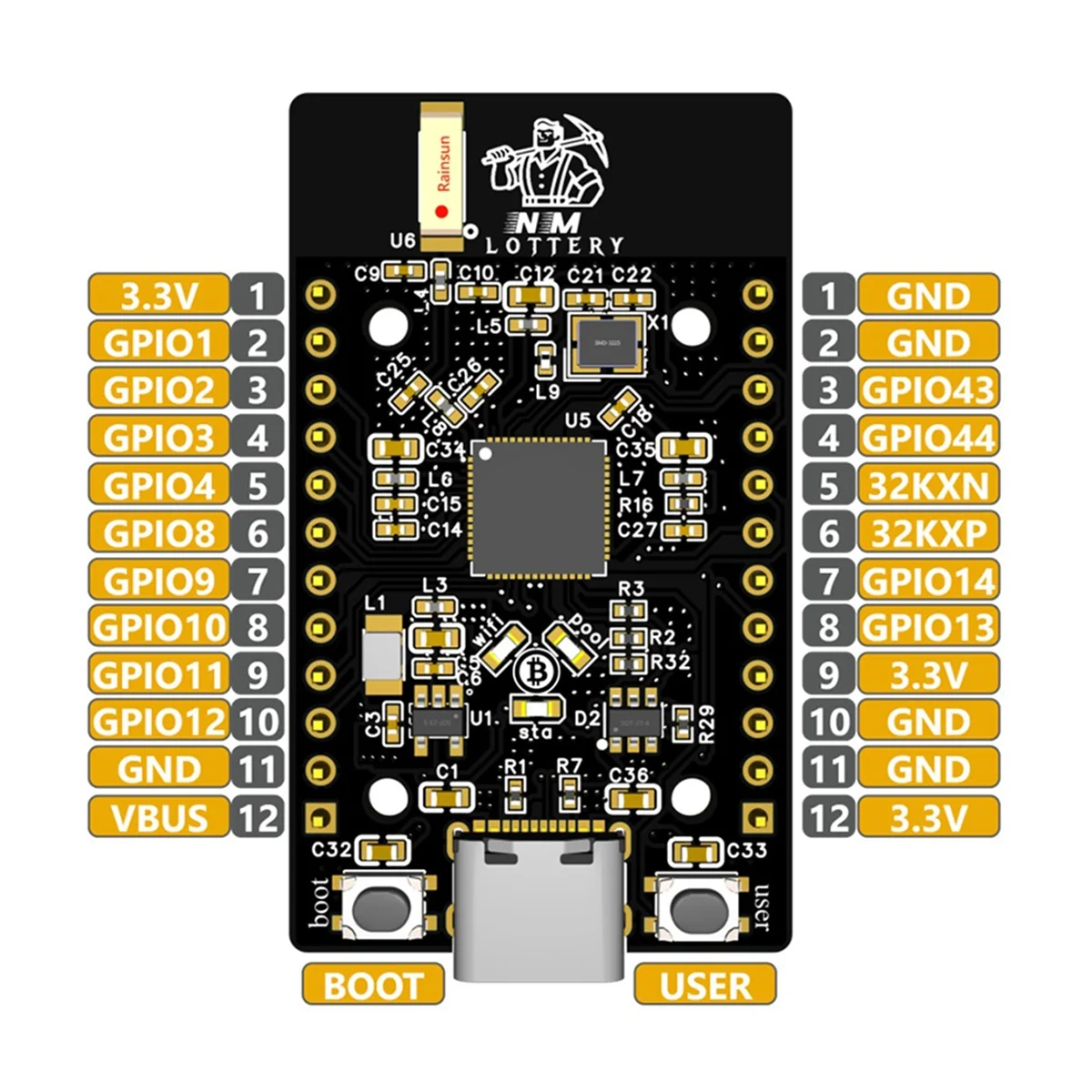 NMMiner Miner 265kH/S+NerdMiner V2 308KH/S USB-цепной майнер BTC Solo Lottery Miner Амперметр USB-A Series Form ChainJAS
NMMiner Miner 265kH/S+NerdMiner V2 308KH/S USB-цепной майнер BTC Solo Lottery Miner Амперметр USB-A Series Form ChainJAS