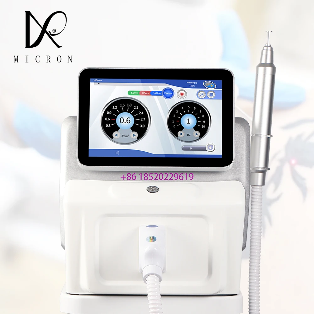 Portable 3000W Picosecond Pico Laser Tattoo Removal Machine Nd:YAG 532nm 1064nm 1320nm Picosecond Laser Tattoo Removal Device
Portable 3000W Picosecond Pico Laser Tattoo Removal Machine Nd:YAG 532nm 1064nm 1320nm Picosecond Laser Tattoo Removal Device