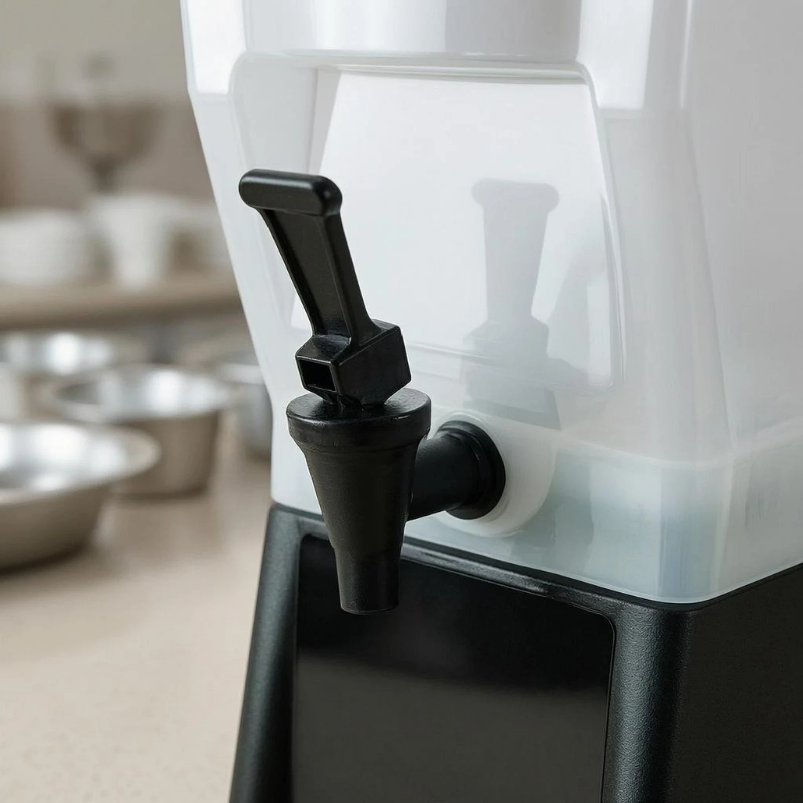 Tap Beverage Dispenser Angled Base Upright Beverage Dispenser Drinkware Rectangular Commercial Self-Serve
Tap Beverage Dispenser Angled Base Upright Beverage Dispenser Drinkware Rectangular Commercial Self-Serve