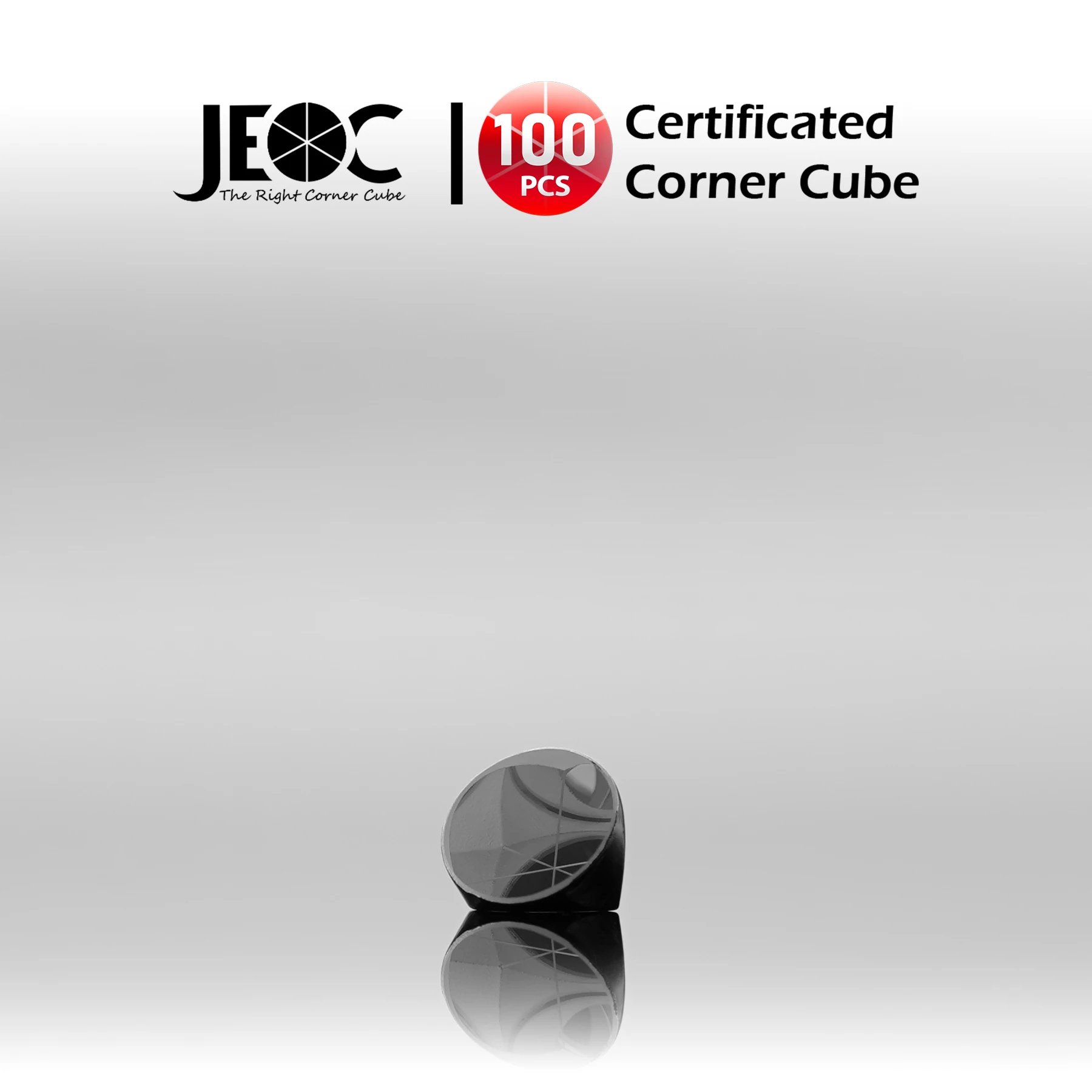 100 шт., сертифицированные Угловые кубики JEOC, 12,7 мм (0,5 дюйма) диаметр, 9,5 мм (0,374 дюйма) высота стандарта, с алюминиевым покрытием
100 шт., сертифицированные Угловые кубики JEOC, 12,7 мм (0,5 дюйма) диаметр, 9,5 мм (0,374 дюйма) высота стандарта, с алюминиевым покрытием