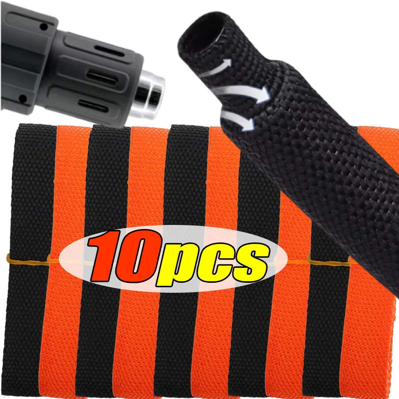 1-10pcs Car Insulation Cable Sleeves Black Braided Heat Shrink Tube Line Organizer Flam Retardant Wire Wrap Sheath Protection
1-10pcs Car Insulation Cable Sleeves Black Braided Heat Shrink Tube Line Organizer Flam Retardant Wire Wrap Sheath Protection