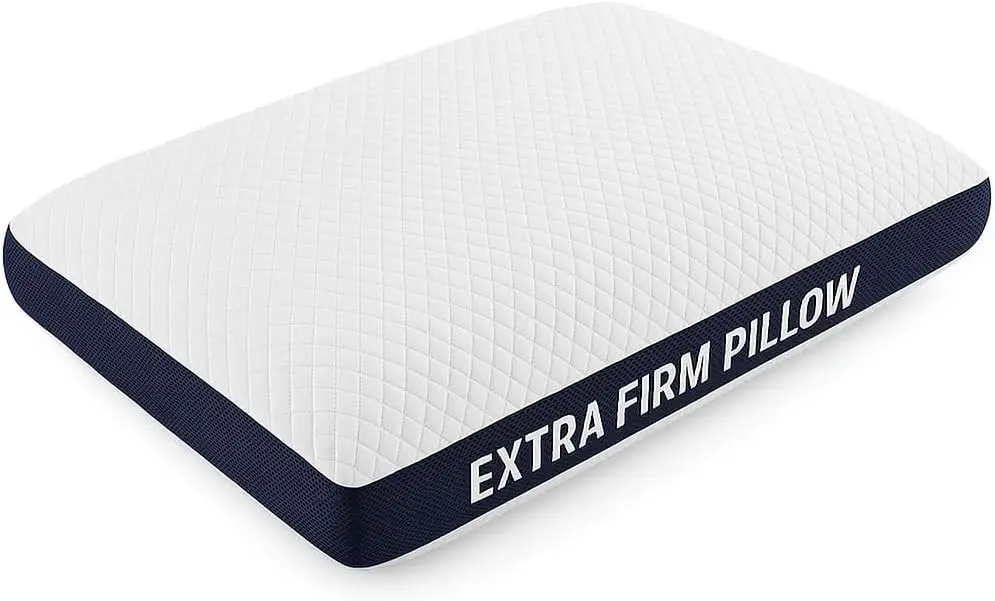 Extra Firm Memory Foam Pillow for Side & Back Sleepers, Neck Alignment, Washable Cover
Extra Firm Memory Foam Pillow for Side & Back Sleepers, Neck Alignment, Washable Cover