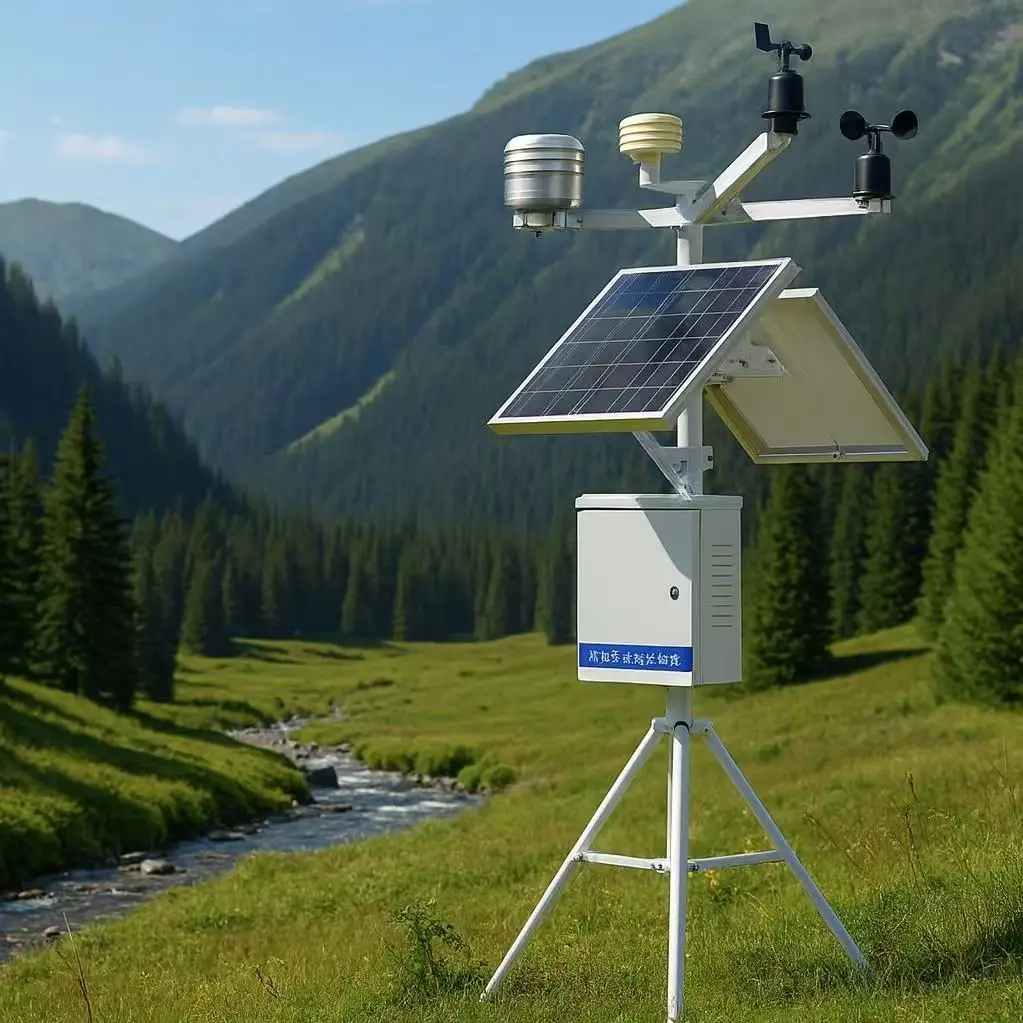 IoT Lorawan Solar Pole Weather Station Automatic Outdoor with Wind Speed Direction Rain Temperature Humidity Sensors
IoT Lorawan Solar Pole Weather Station Automatic Outdoor with Wind Speed Direction Rain Temperature Humidity Sensors