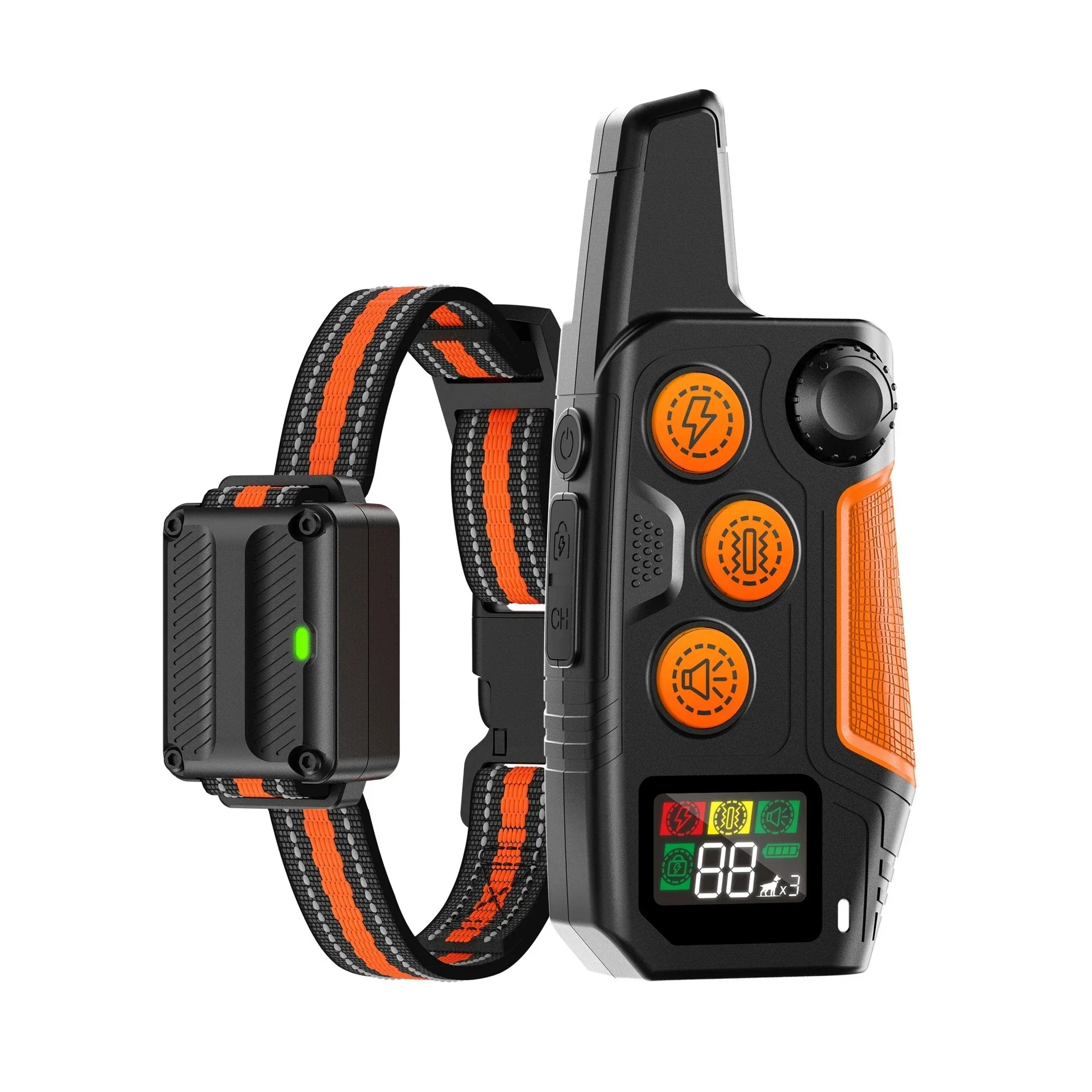New Smart Electric Dog Training Collar, Remote Control Waterproof Pet Behavior for 5-120lbs Puppy with Vibration Beep Shock
New Smart Electric Dog Training Collar, Remote Control Waterproof Pet Behavior for 5-120lbs Puppy with Vibration Beep Shock
