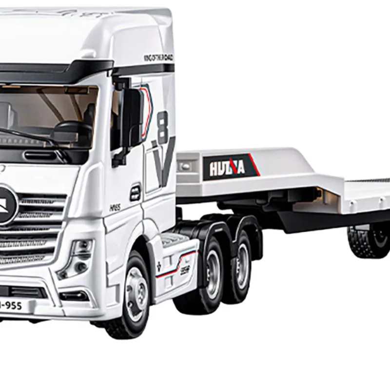 3Axle HUINA Remote Control Tractor Truck 1/64 RTR 9900 W/ Plastic Semi Flatbed Trailer Lights Sound Effect Manual Support Legs
3Axle HUINA Remote Control Tractor Truck 1/64 RTR 9900 W/ Plastic Semi Flatbed Trailer Lights Sound Effect Manual Support Legs