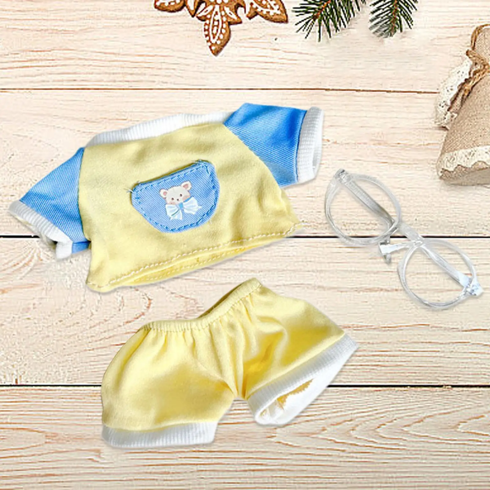 Doll Clothes Cloth Doll Apparel Glasses Accseeory Handmade Clothing Costume Accessory
Doll Clothes Cloth Doll Apparel Glasses Accseeory Handmade Clothing Costume Accessory