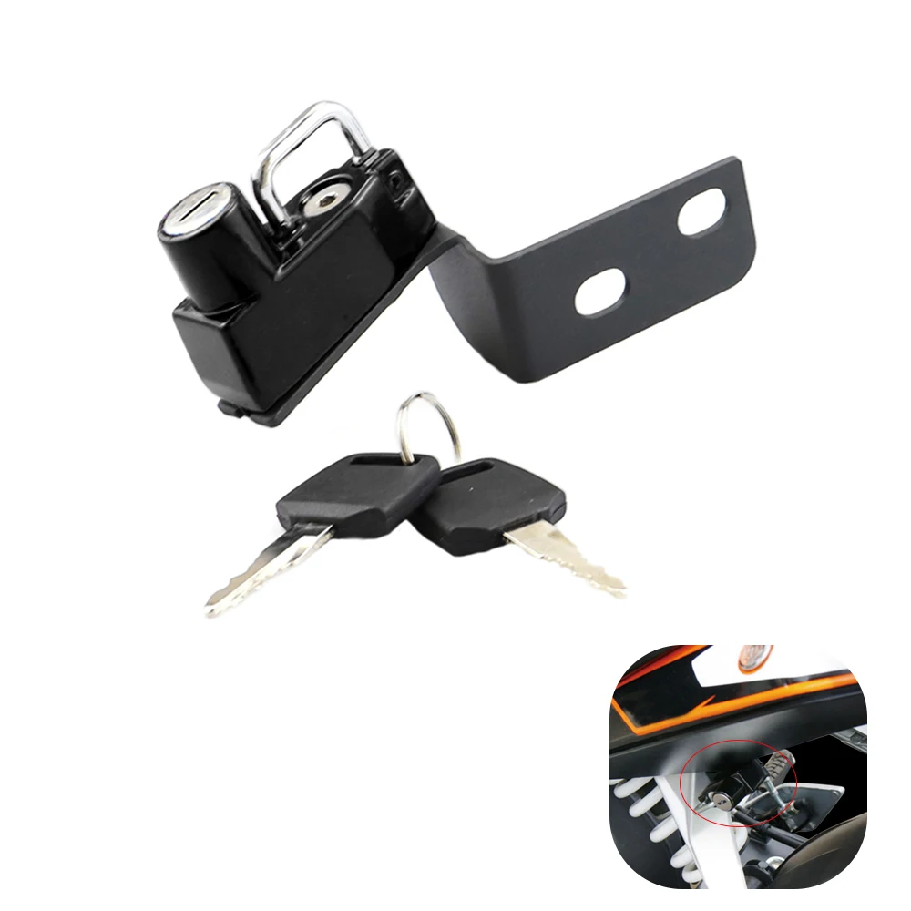 For KTM Duke 125 / 200 / 250 / 390 Motorcycle Helmet Lock Bloqueo De Casco
For KTM Duke 125 / 200 / 250 / 390 Motorcycle Helmet Lock Bloqueo De Casco
