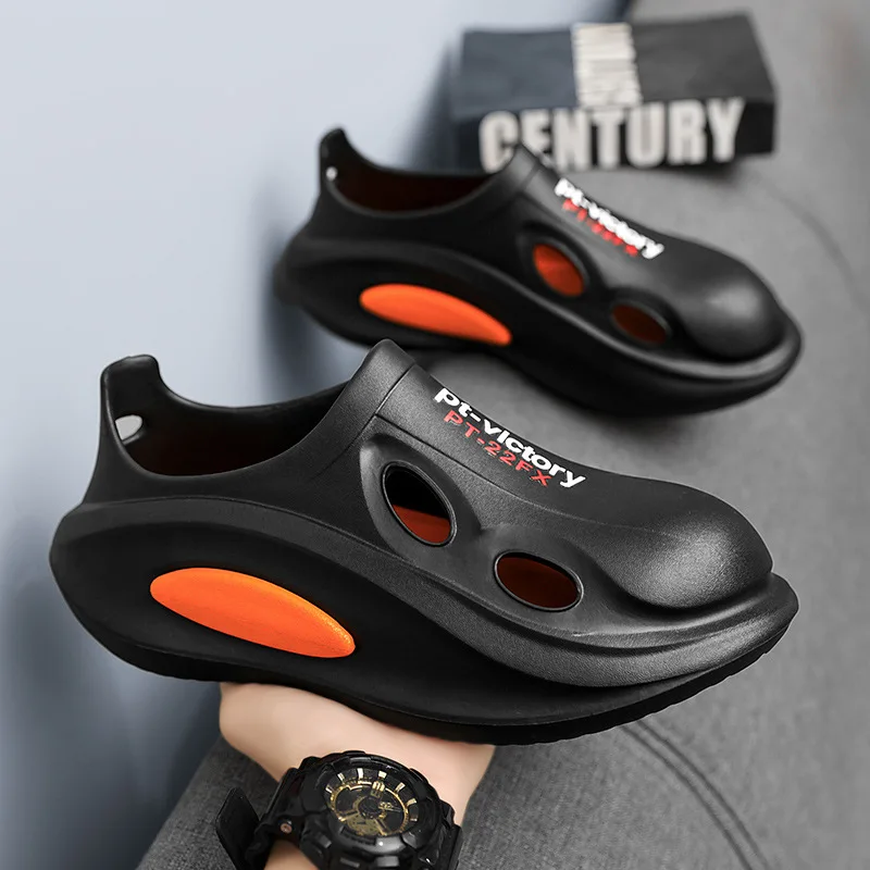 Hole shoes men's 2026 new summer driving wear casual shoes outdoor beach shoes bag head slippers sandals men
Hole shoes men's 2026 new summer driving wear casual shoes outdoor beach shoes bag head slippers sandals men