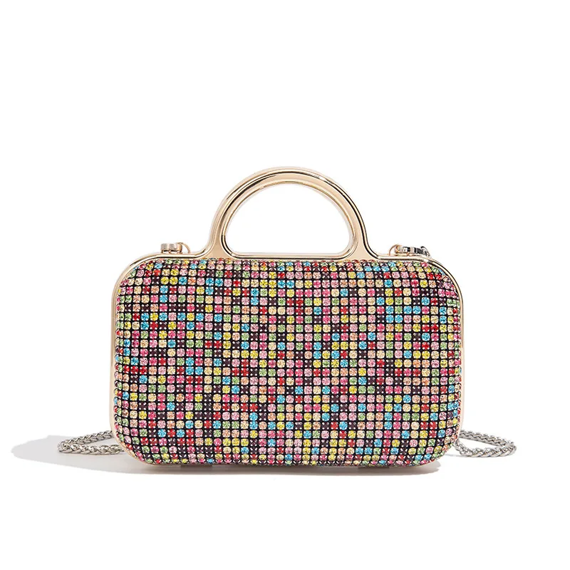 Diamond-encrusted Celebrity Dinner Bag Portable Ladies Shoulder Bag Premium Temperament Versatile Diamond Clutch Bag
Diamond-encrusted Celebrity Dinner Bag Portable Ladies Shoulder Bag Premium Temperament Versatile Diamond Clutch Bag