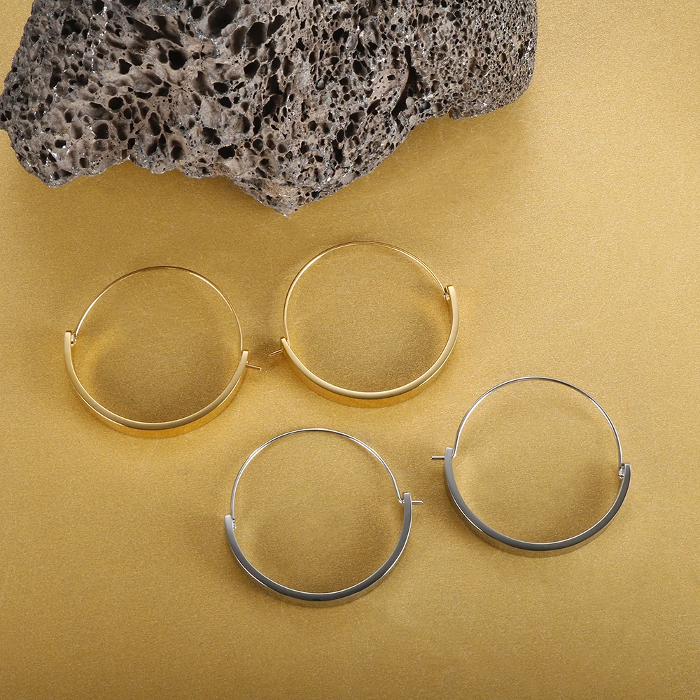 Stainless Steel Small Hoop Earrings For Women Geometric Gold Color Earrings Unique Design Ear Jewelry Gifts
Stainless Steel Small Hoop Earrings For Women Geometric Gold Color Earrings Unique Design Ear Jewelry Gifts