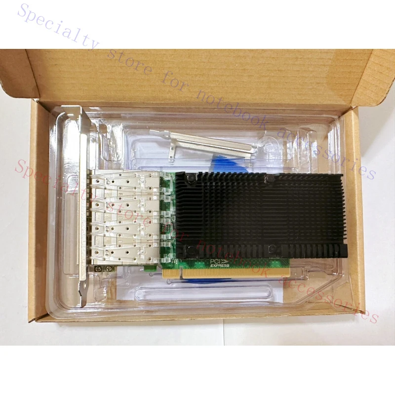 R+ For E810-XXVDA4 OEM Ethernet 10/25GB 4-Port SFP28 Adapter PCIE 4.0 x16
R+ For E810-XXVDA4 OEM Ethernet 10/25GB 4-Port SFP28 Adapter PCIE 4.0 x16