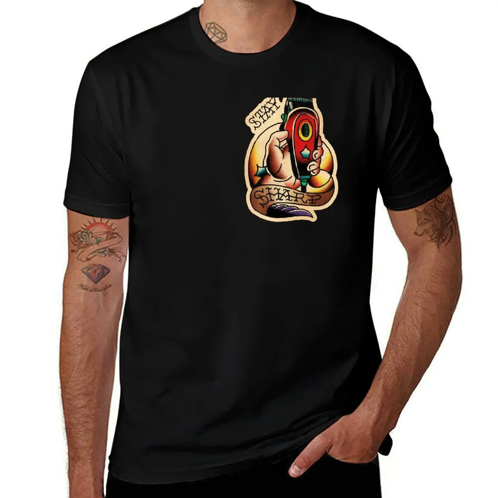 Barber 08 T-Shirt Casual Loose Fit Short Sleeve T-Shirt
Barber 08 T-Shirt Casual Loose Fit Short Sleeve T-Shirt