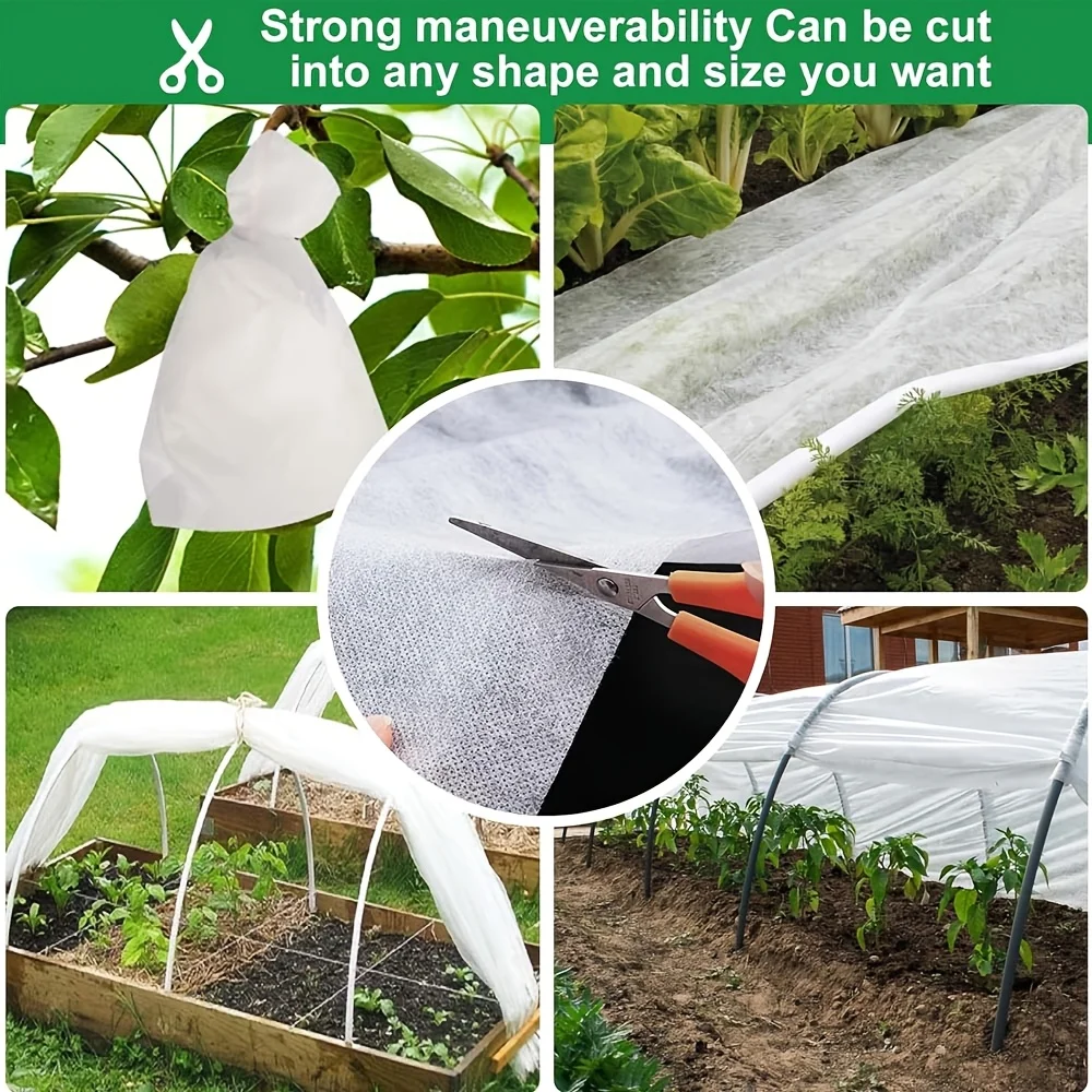 1pc Plant Frost Protection Blanket Winter Garden Frost Protection Blanket Thick Freeze Proof Plant Cover Gardening Accessories
1pc Plant Frost Protection Blanket Winter Garden Frost Protection Blanket Thick Freeze Proof Plant Cover Gardening Accessories