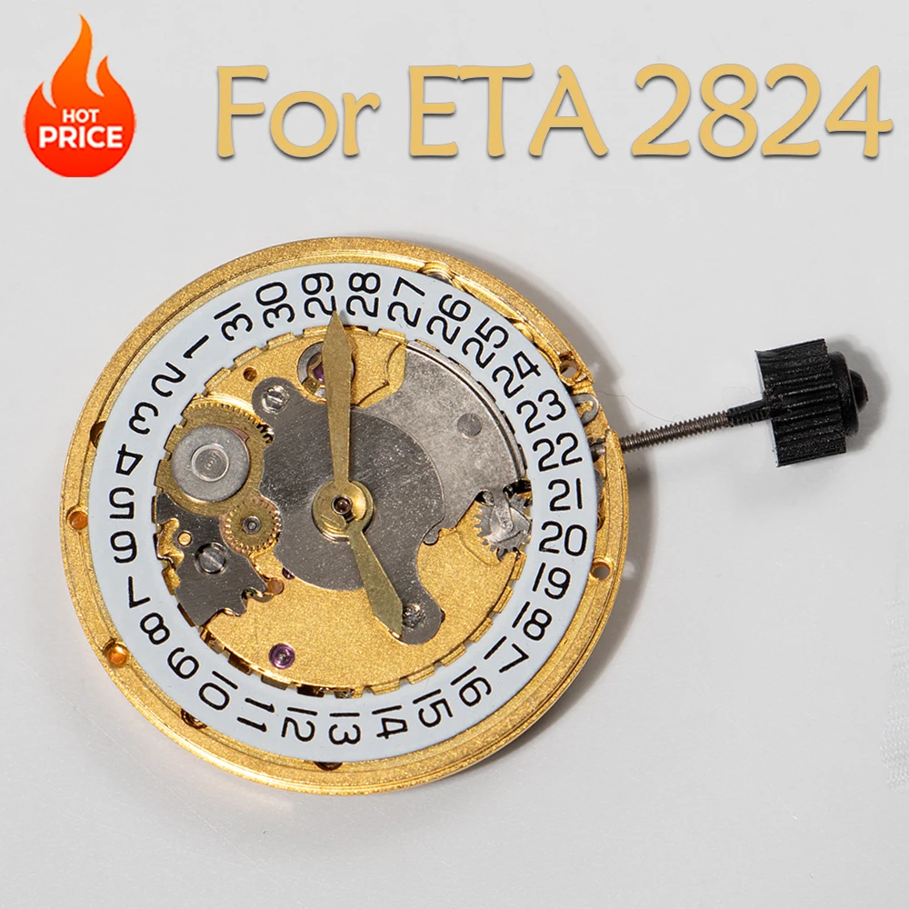 Китайский механизм для часов ETA 2824, замена механизма 3 O'clock, механический автоматический механизм с отображением даты, аксессуары и инструменты для ремонта часов
Китайский механизм для часов ETA 2824, замена механизма 3 O'clock, механический автоматический механизм с отображением даты, аксессуары и инструменты для ремонта часов
