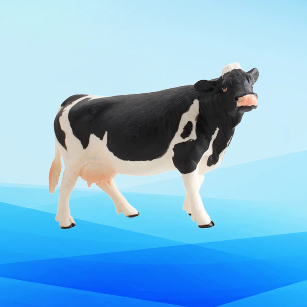 Simulation Animal Model Realistic Cow Toys Simulated Animal Decor Plastic Craft Desktop Ornament for Home (Black White)
Simulation Animal Model Realistic Cow Toys Simulated Animal Decor Plastic Craft Desktop Ornament for Home (Black White)