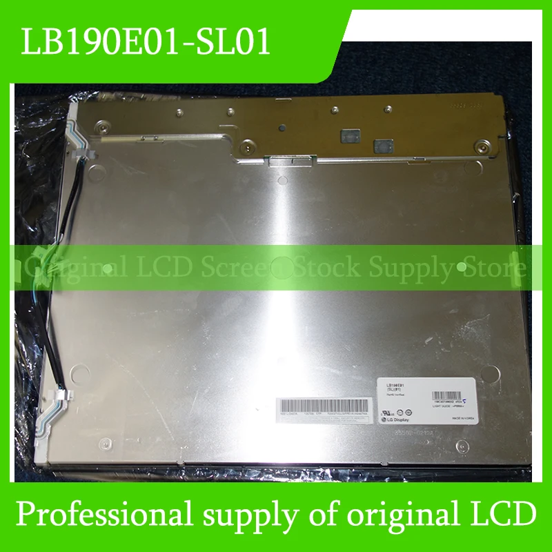 Original LB190E01-SL01 19.0 Inch LCD Display Screen Panel For LG Display Brand New and Fast Shipping 100% Tested
Original LB190E01-SL01 19.0 Inch LCD Display Screen Panel For LG Display Brand New and Fast Shipping 100% Tested