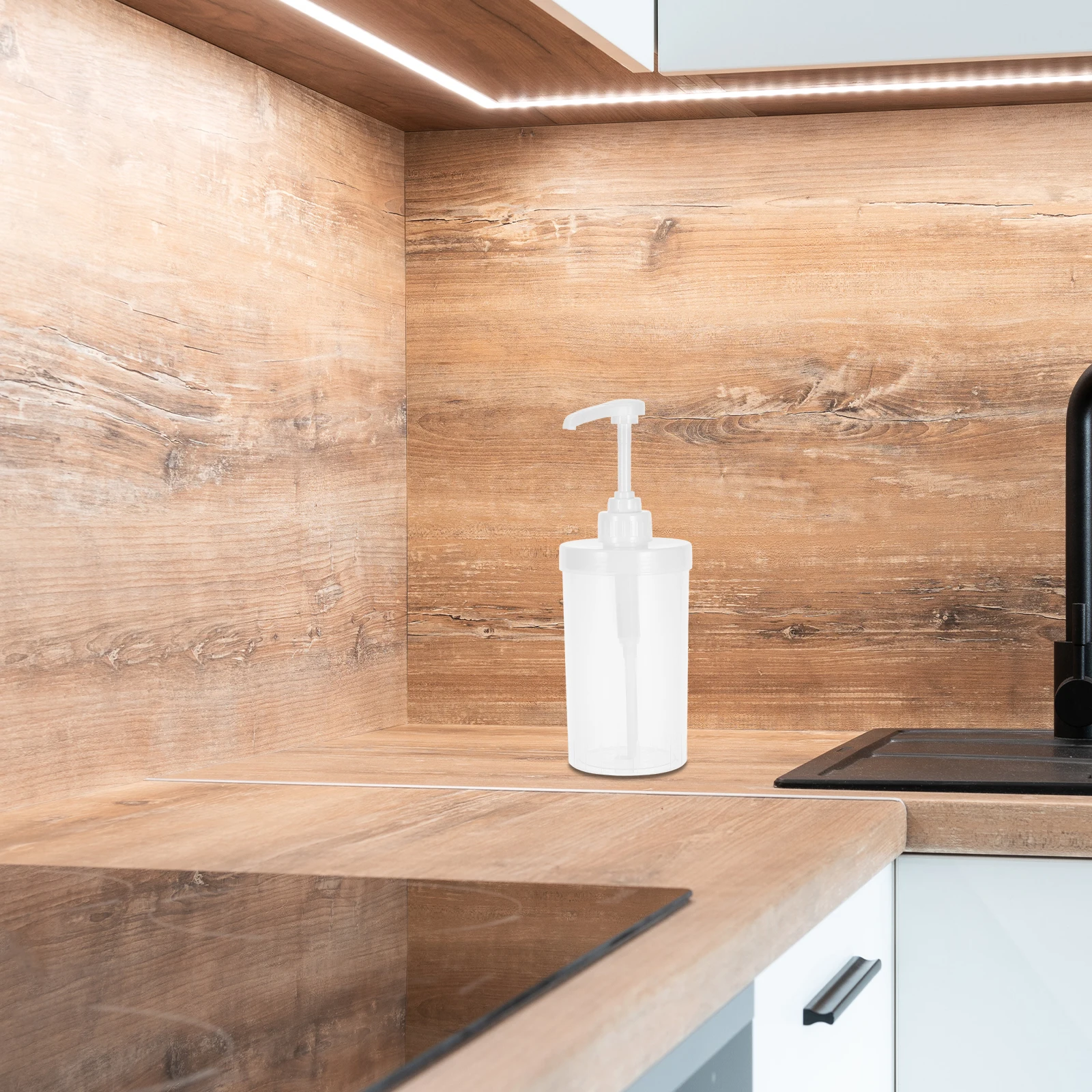 Juice Press Bottle Sauce Pump Dispenser Syrup Pumps Coffee Creamer Honey Hand Pressure Plastic Syrup Dispenser Precise Control
Juice Press Bottle Sauce Pump Dispenser Syrup Pumps Coffee Creamer Honey Hand Pressure Plastic Syrup Dispenser Precise Control