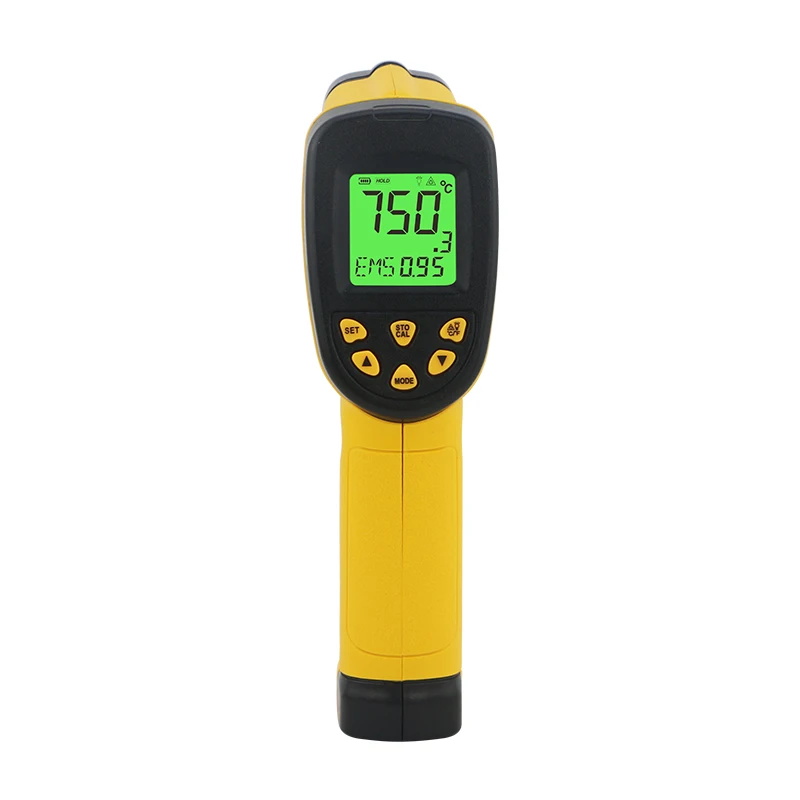 SMART SENSOR AS852B Digital High-precision Infrared Thermometer Hand-held Infrared Thermometer Industrial Electronic Thermometer
SMART SENSOR AS852B Digital High-precision Infrared Thermometer Hand-held Infrared Thermometer Industrial Electronic Thermometer