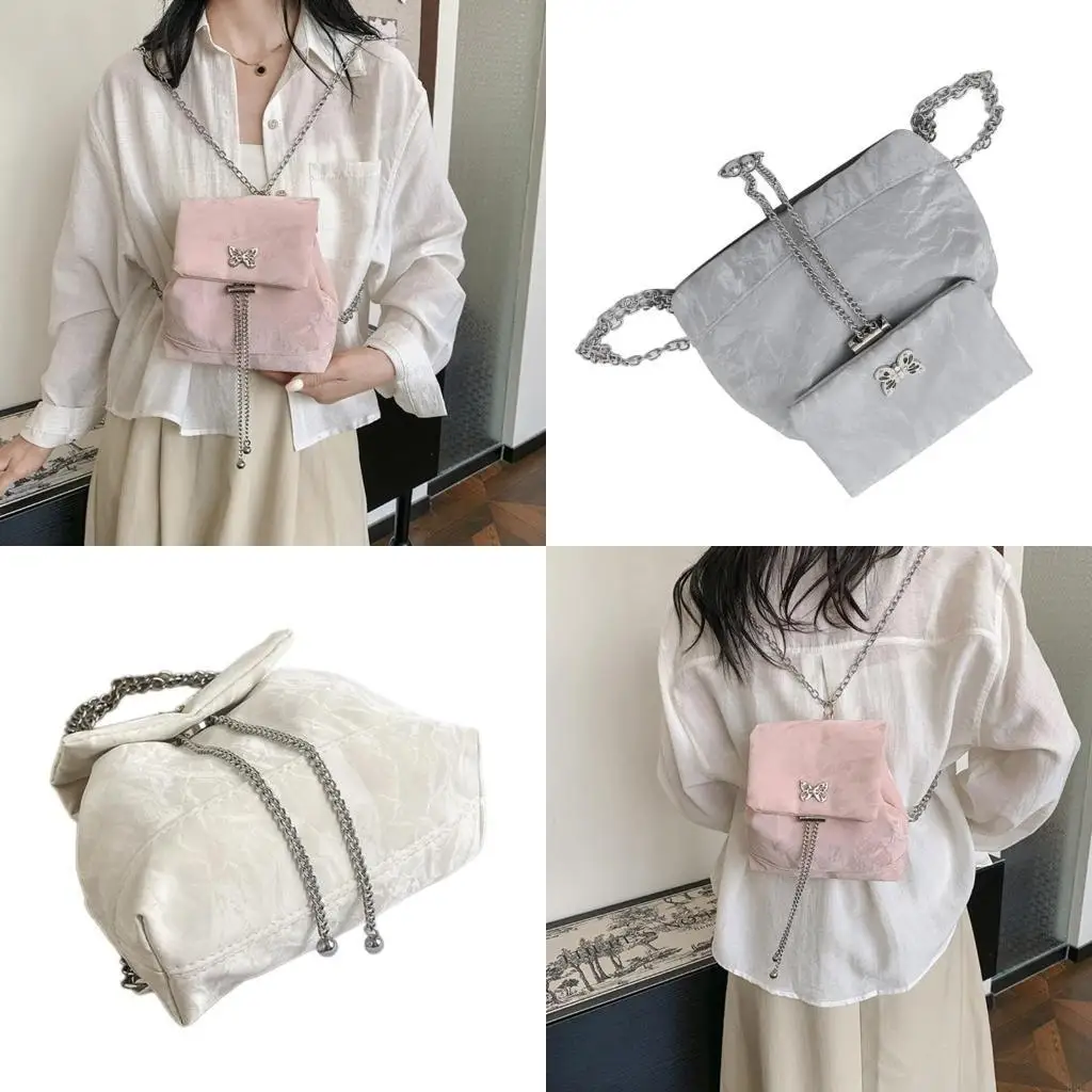 Trendy Color PU Leather Backpack Casual Chain Shoulder Bag For Ladies
Trendy Color PU Leather Backpack Casual Chain Shoulder Bag For Ladies