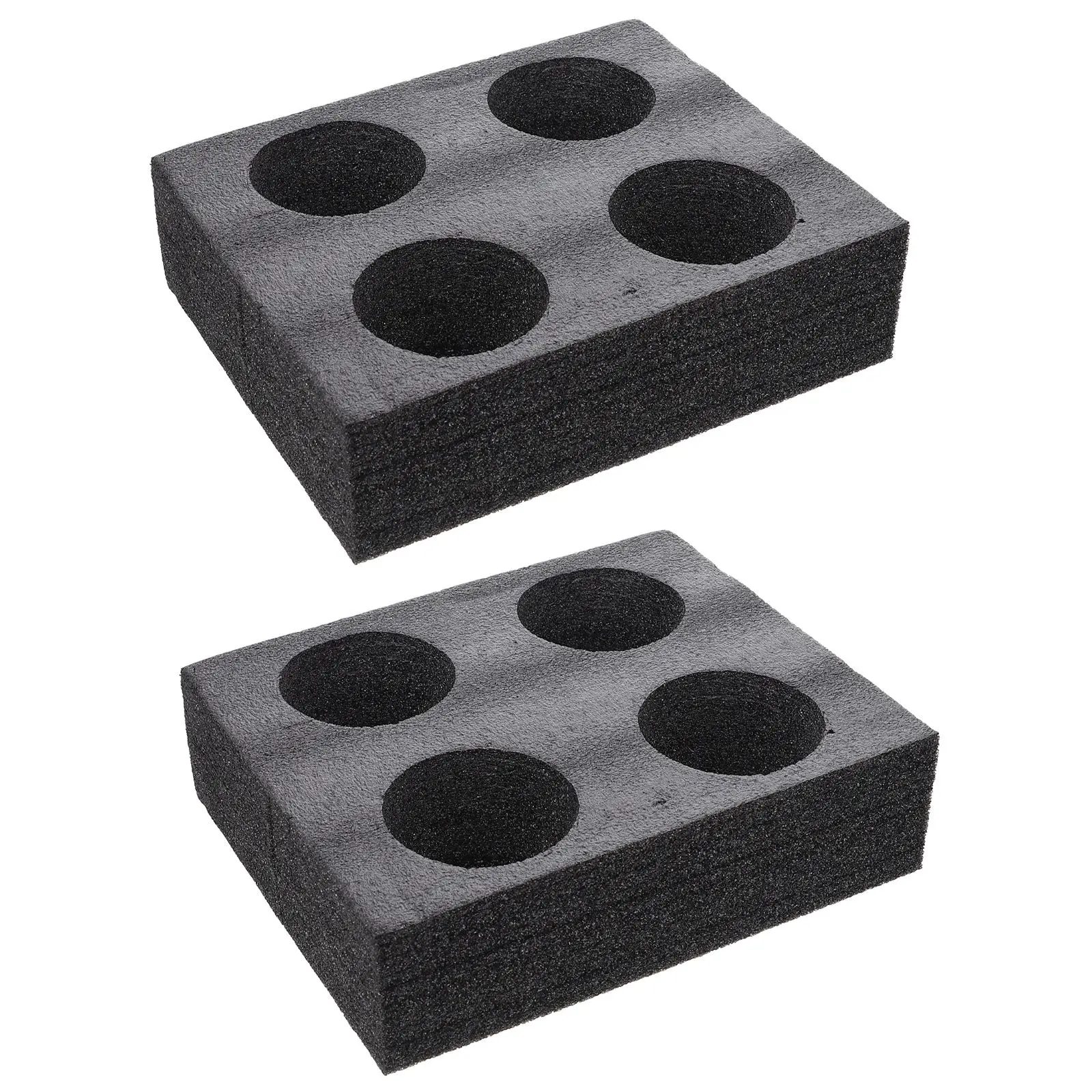 2Pcs Black 4-Hole Thickened Foam Cup Holder for Hot Cold Beverages Suitable Restaurant Cafe TakeoutReusable
2Pcs Black 4-Hole Thickened Foam Cup Holder for Hot Cold Beverages Suitable Restaurant Cafe TakeoutReusable