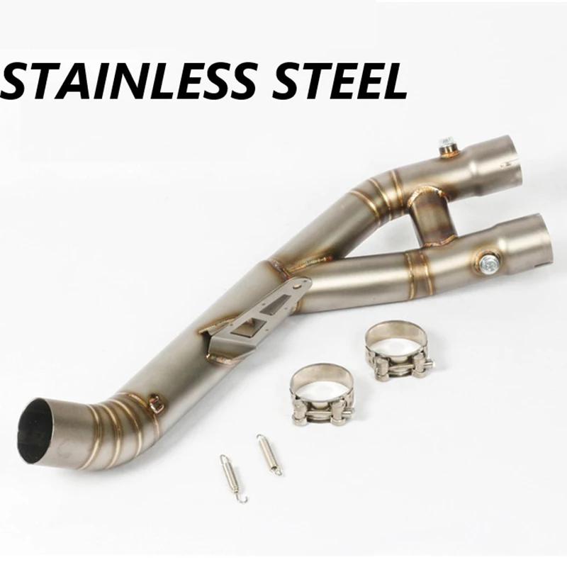 Motorcycle Exhaust Muffler Middle Link Pipe Connect Tube Motorbike Parts Slip-on Mid For Yamaha YZF-R1 R1 R1M MT10 2015 - 2020
Motorcycle Exhaust Muffler Middle Link Pipe Connect Tube Motorbike Parts Slip-on Mid For Yamaha YZF-R1 R1 R1M MT10 2015 - 2020