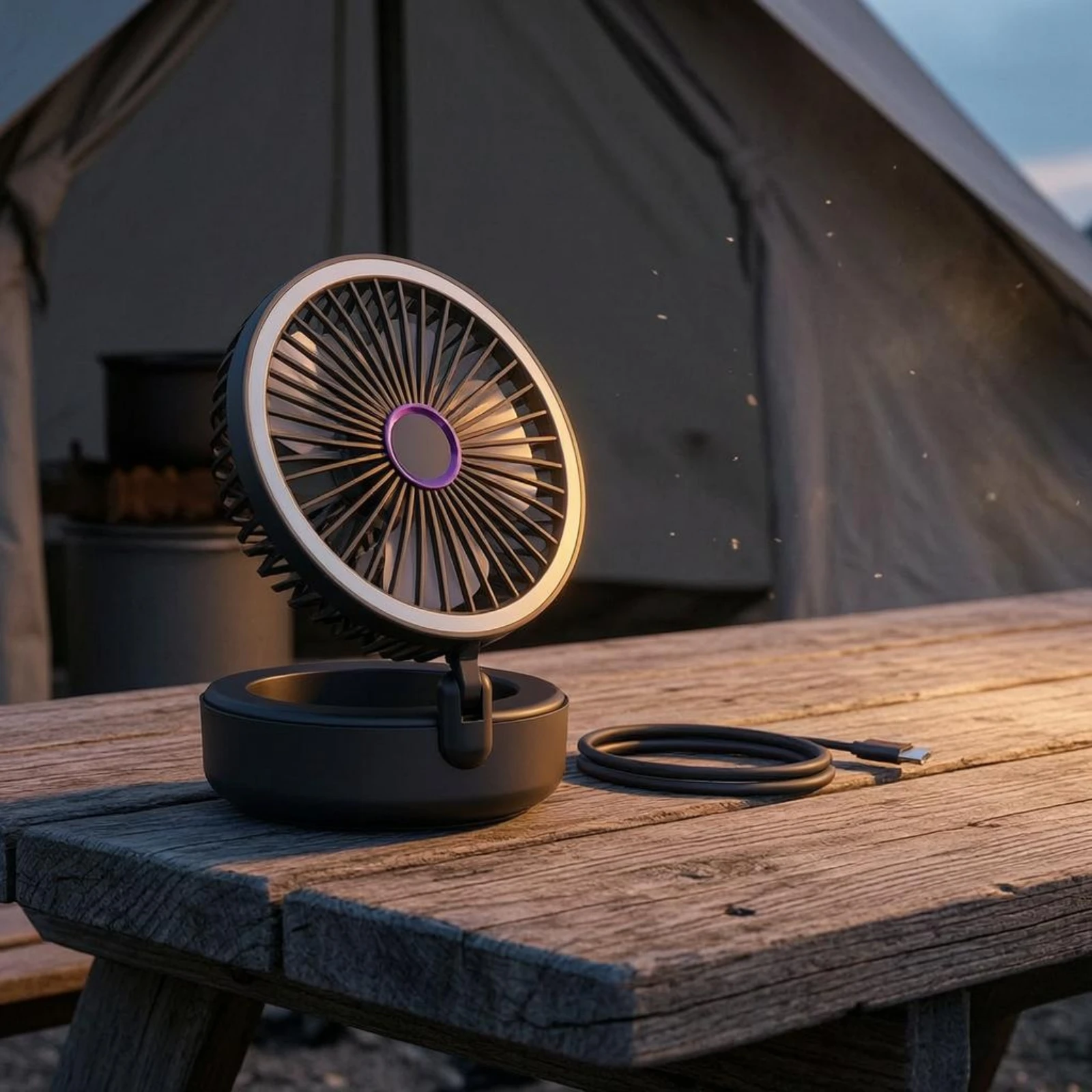 Rechargeable Portable Fan Five Speed Settings Foldable Fan
Rechargeable Portable Fan Five Speed Settings Foldable Fan