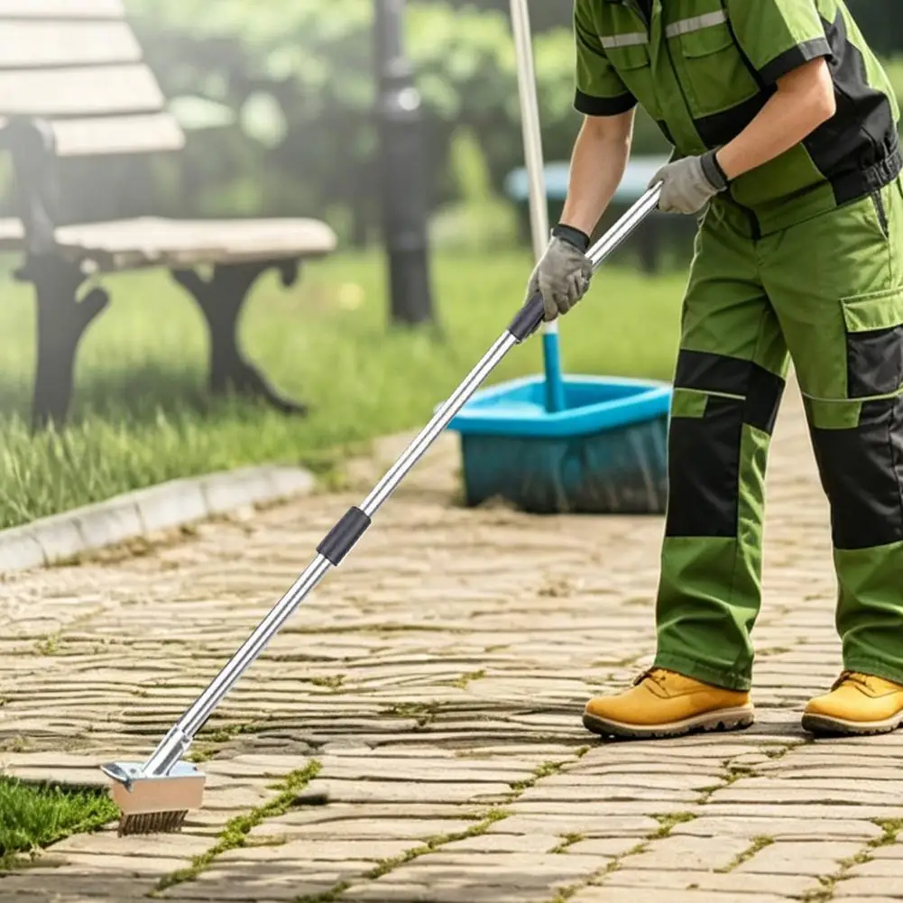 2026 Weed Eater Crack Cleaner Manual Crevice Weeding Tool with Stainless Steel Handle Adjustable Height Moss Remover Brush
2026 Weed Eater Crack Cleaner Manual Crevice Weeding Tool with Stainless Steel Handle Adjustable Height Moss Remover Brush