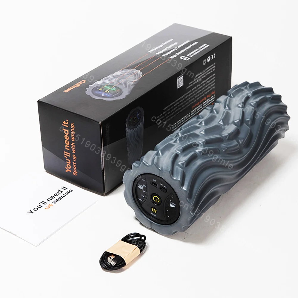 Electric Vibrating Foam Roller Massage Column Rechargeable Exercise Roller Tissue Massager for Bodybuilding
Electric Vibrating Foam Roller Massage Column Rechargeable Exercise Roller Tissue Massager for Bodybuilding
