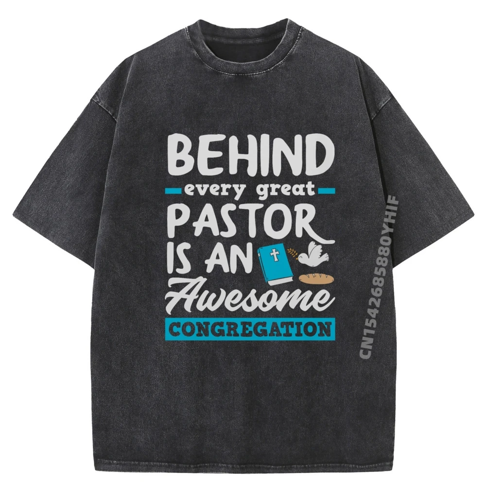 Latest Youth T-Shirt Printed Short Sleeve Pure Cotton Behind Every Great Pastor Minister Tees Funny Retro Washed Tee Shirt
Latest Youth T-Shirt Printed Short Sleeve Pure Cotton Behind Every Great Pastor Minister Tees Funny Retro Washed Tee Shirt