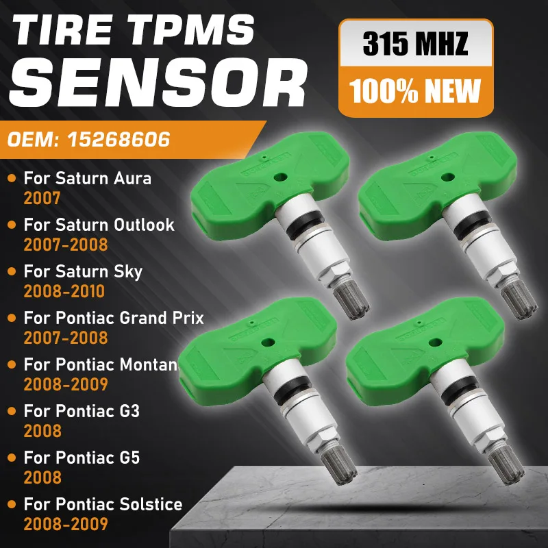 1/4PCS For Saturn Aura 2007 TPMS Pontiac Grand Prix Saturn Outlook 2007-2008 Pontiac Montana 2008-2009 Car Tire Pressure Sensor
1/4PCS For Saturn Aura 2007 TPMS Pontiac Grand Prix Saturn Outlook 2007-2008 Pontiac Montana 2008-2009 Car Tire Pressure Sensor