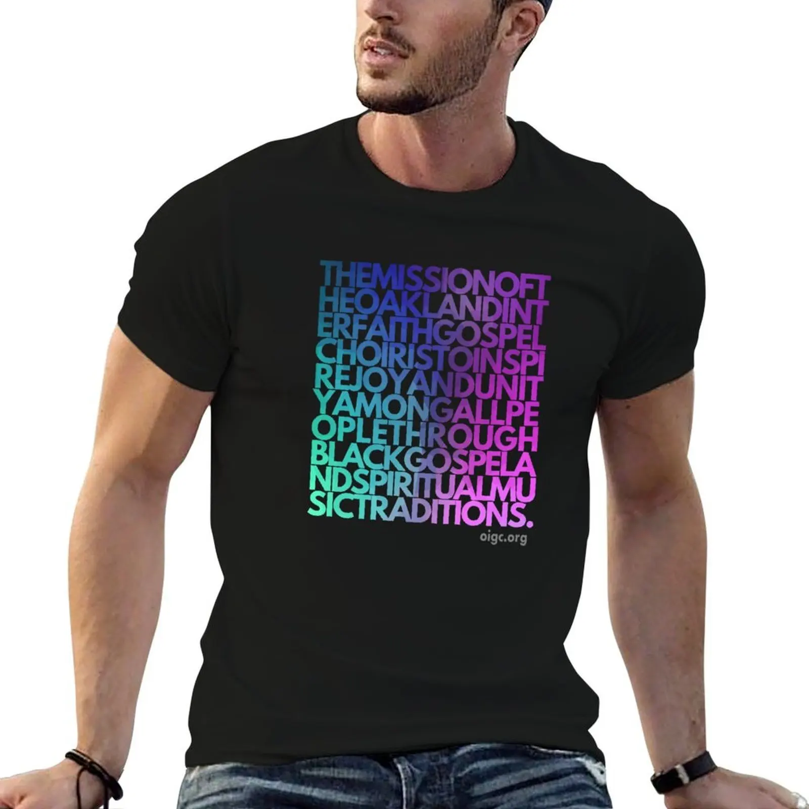 OIGC Mission Gradient T-Shirt man graphic t shirt t shirt man luxury man t shirts cotton T-shirt
OIGC Mission Gradient T-Shirt man graphic t shirt t shirt man luxury man t shirts cotton T-shirt