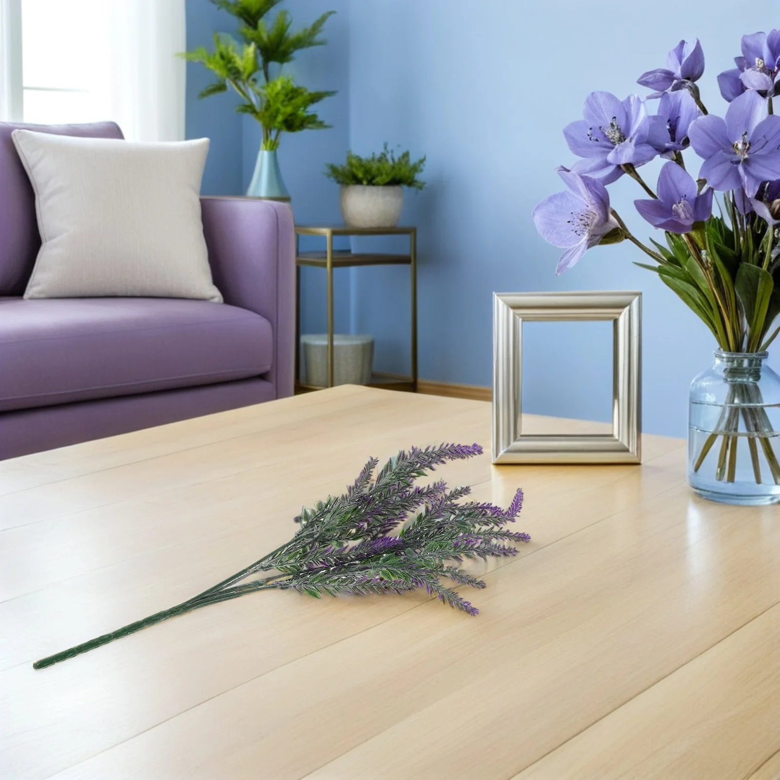 8 Pcs Artificial Lavender Bouquet Plants Indoor Decor Flowers Dining Table Bride
8 Pcs Artificial Lavender Bouquet Plants Indoor Decor Flowers Dining Table Bride