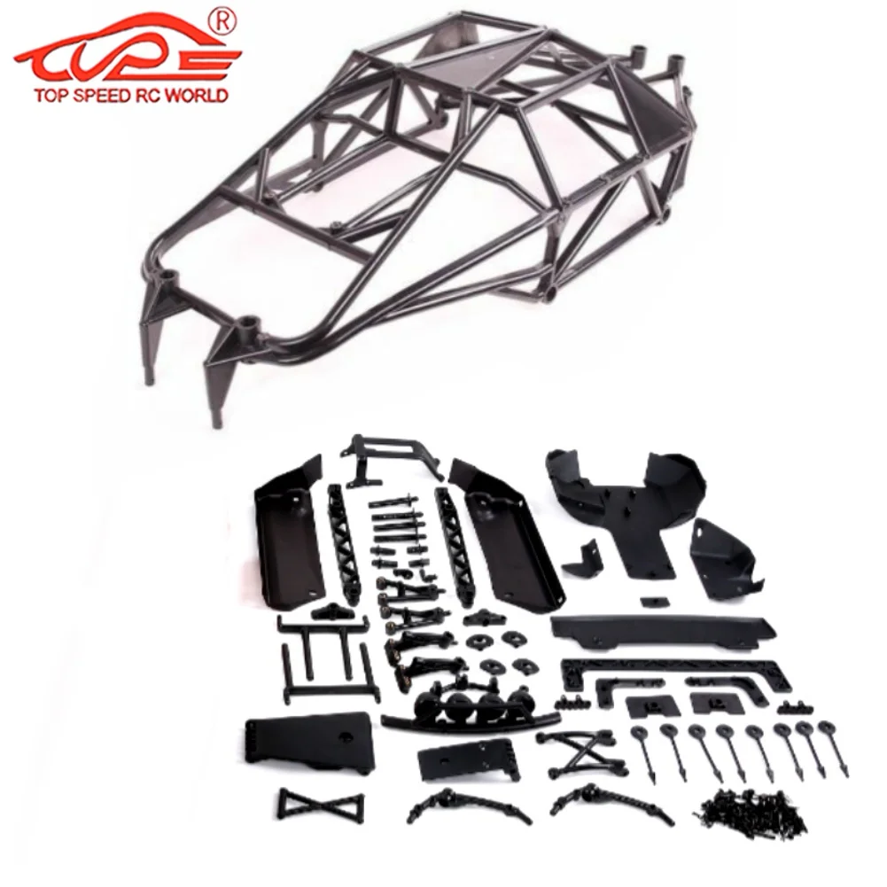 Plastic Upgrade Parts with Roll Cage Kit for 1/5 Scale Rc Car Gas HPI ROFUN BAHA ROVAN KM BAJA 5B Upgrade 5T Buggy Truck Parts
Plastic Upgrade Parts with Roll Cage Kit for 1/5 Scale Rc Car Gas HPI ROFUN BAHA ROVAN KM BAJA 5B Upgrade 5T Buggy Truck Parts