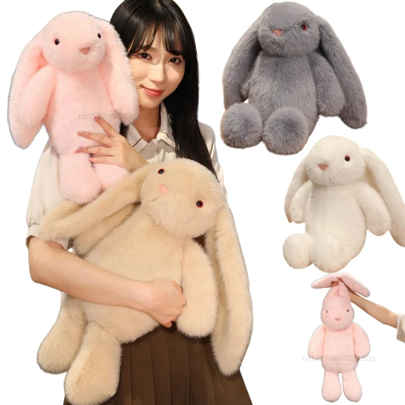 Long-eared Rabbit Companion Bunny Animals Plush Long Hair Soft Pink Gray Brown Baby Comfort Dolls Pillow Birthday Present Gifts
Long-eared Rabbit Companion Bunny Animals Plush Long Hair Soft Pink Gray Brown Baby Comfort Dolls Pillow Birthday Present Gifts