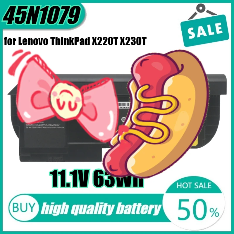 11,1 В 63 Втч 45N1079 67+ аккумулятор для ноутбука Lenovo ThinkPad X220T X230T 0A36316 45N1078
11,1 В 63 Втч 45N1079 67+ аккумулятор для ноутбука Lenovo ThinkPad X220T X230T 0A36316 45N1078