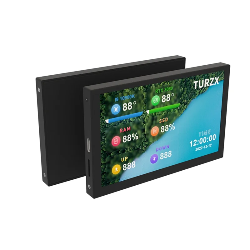 Multifunction Sub-Screen 5 Inch Ips Typec Sub-Screen Chassis Chassis Computer Monitor USB Sub-Screen
Multifunction Sub-Screen 5 Inch Ips Typec Sub-Screen Chassis Chassis Computer Monitor USB Sub-Screen