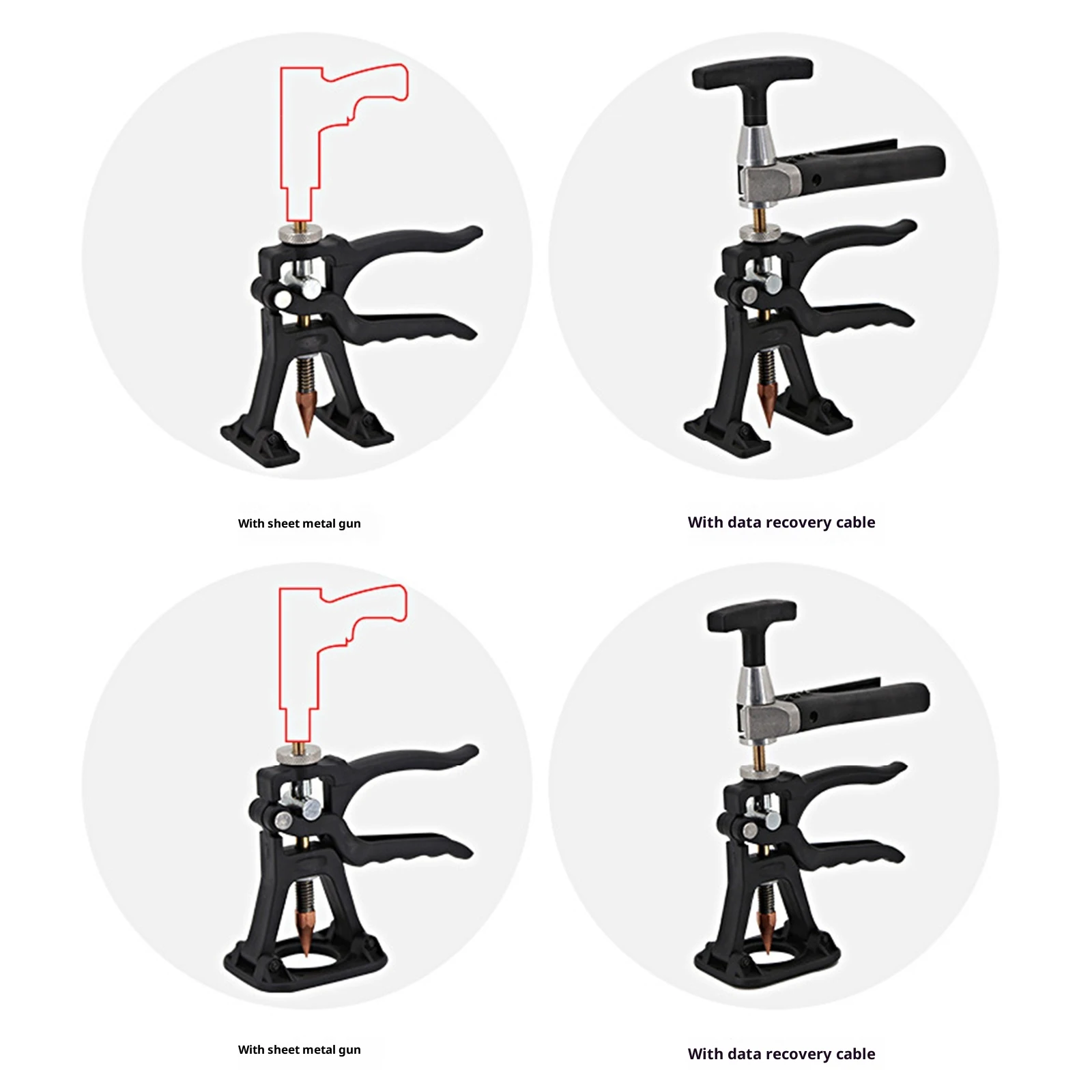 Automotive Sheet Metal Dent Quick Puller Auto Dent Puller Set for Large & Small Ding Hail Dent Remover
Automotive Sheet Metal Dent Quick Puller Auto Dent Puller Set for Large & Small Ding Hail Dent Remover