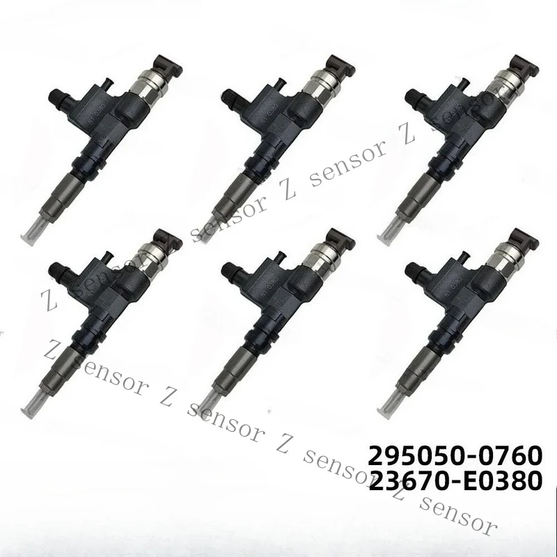 AAA+ 6pcs Fuel Injector 295050-0760 23670-E0380 for HINO N04C EURO4 Dutro 300 Series
AAA+ 6pcs Fuel Injector 295050-0760 23670-E0380 for HINO N04C EURO4 Dutro 300 Series