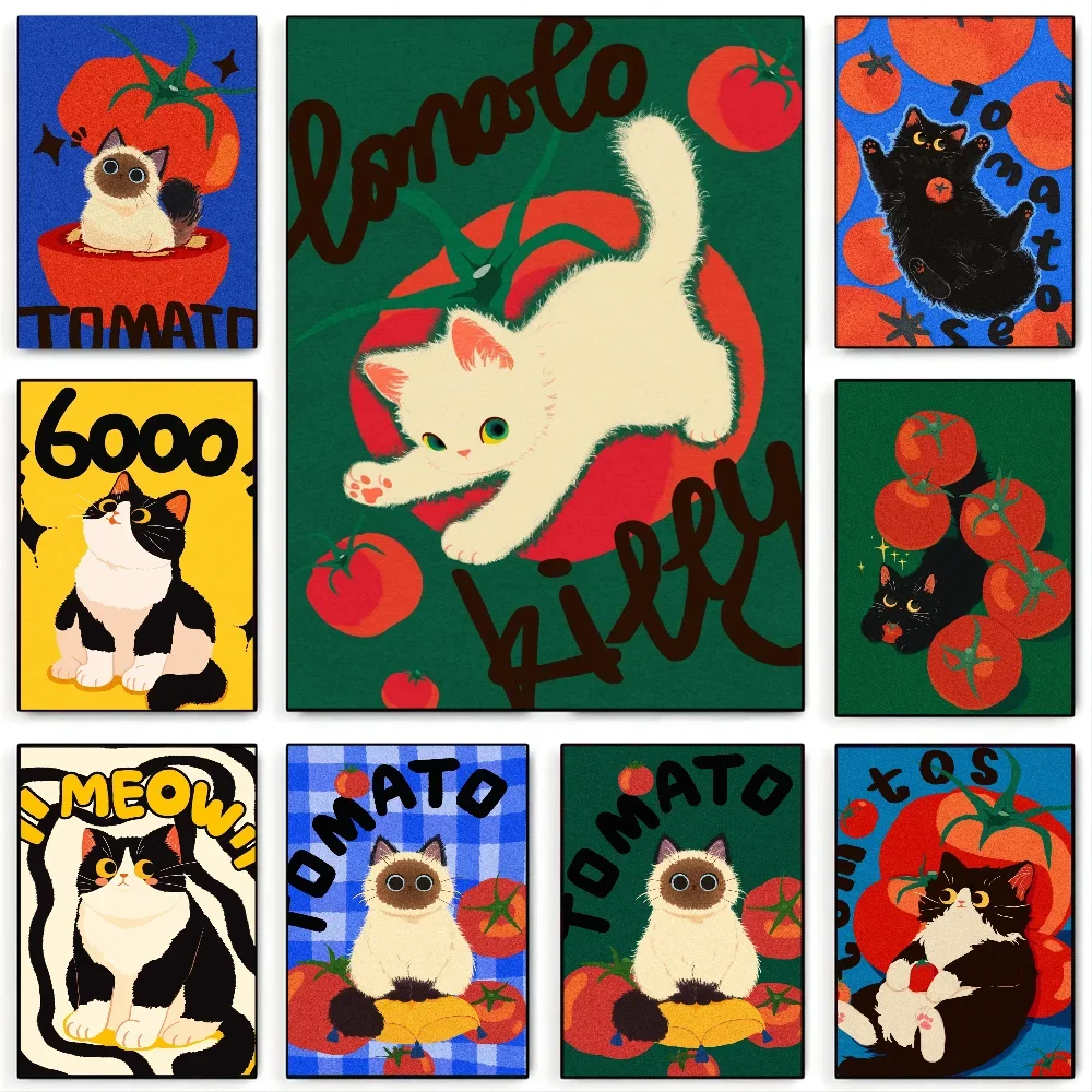 1PCLack Of Cats And White Cats Cute Art Poster Paper Print Home Living Room Bedroom Entrance Bar Restaurant Cafe Art Painting
1PCLack Of Cats And White Cats Cute Art Poster Paper Print Home Living Room Bedroom Entrance Bar Restaurant Cafe Art Painting