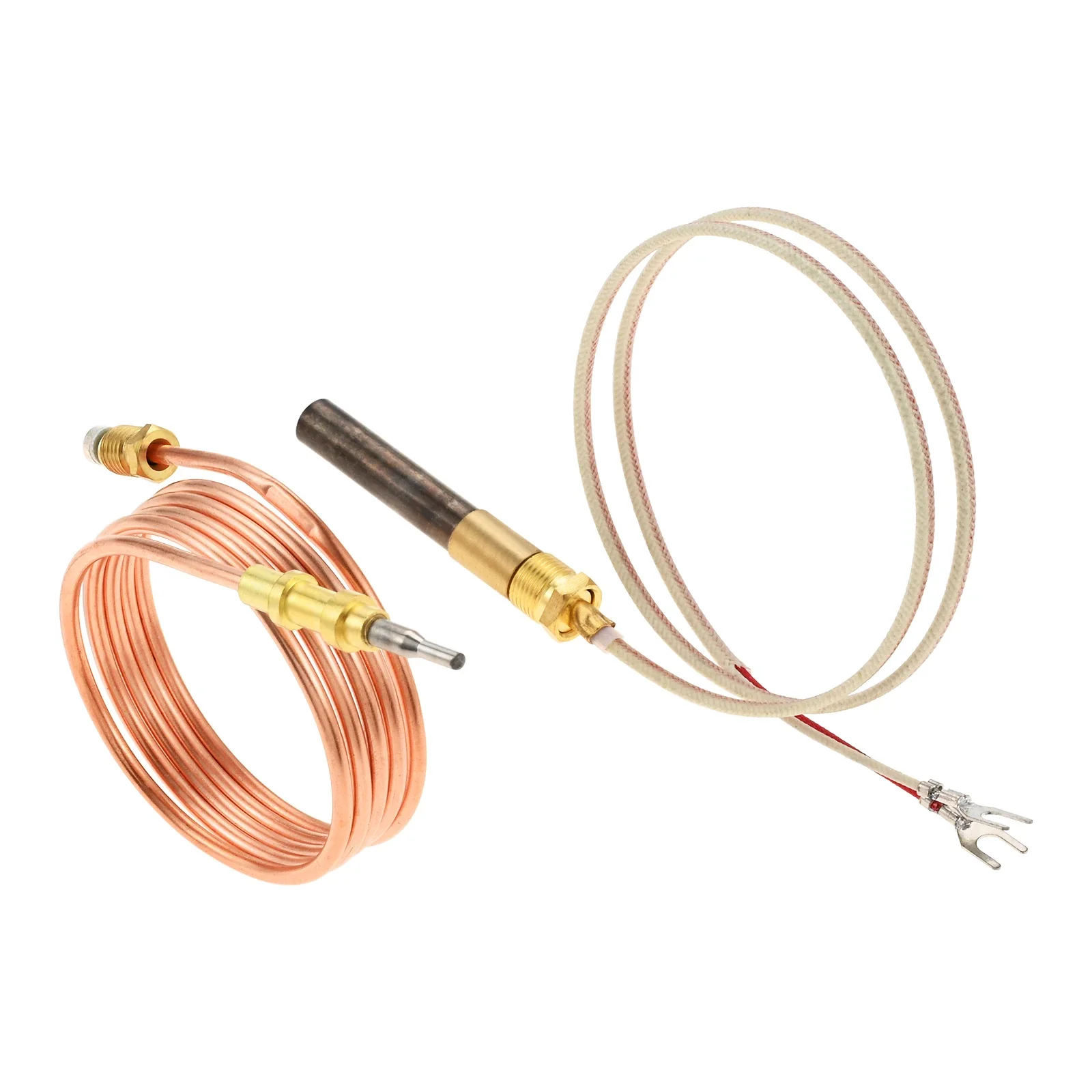 Propane Gas Fireplace Replacement Thermocoupler Temperature Sensor Minivolt Thermopile Kit Fireplace Pilot Burner Assemnly Parts
Propane Gas Fireplace Replacement Thermocoupler Temperature Sensor Minivolt Thermopile Kit Fireplace Pilot Burner Assemnly Parts