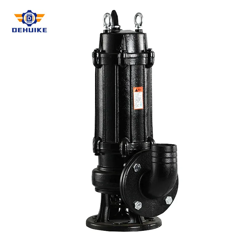 Failure Rate 0.1% Wq High Flow Unobstructed Industrial 380v Fecal Pump 220v Mud Sewage Lifting Submersible Sewage Pump
Failure Rate 0.1% Wq High Flow Unobstructed Industrial 380v Fecal Pump 220v Mud Sewage Lifting Submersible Sewage Pump