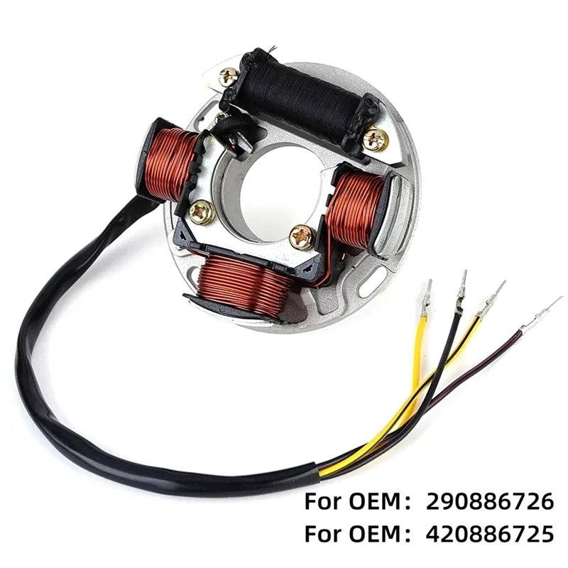 1 Piece Motorcycle Parts Stator Coil Assy Parts Accessories For Seadoo Sportster GTI GT 290886725 290886726 420886725-T61C
1 Piece Motorcycle Parts Stator Coil Assy Parts Accessories For Seadoo Sportster GTI GT 290886725 290886726 420886725-T61C