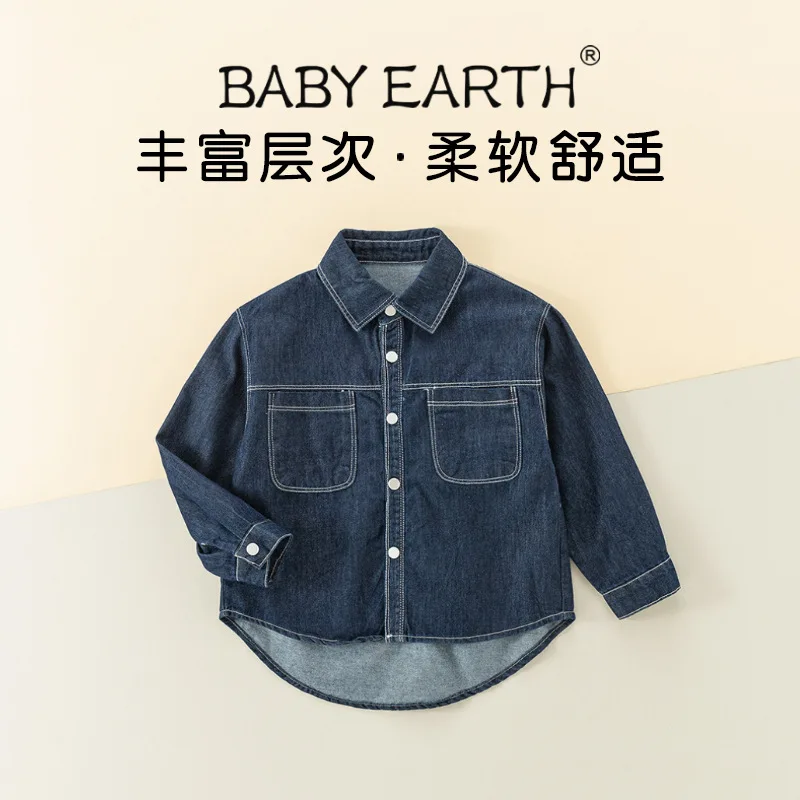 Boys Shirt Spring and Autumn New Children's Soft Denim Shirt Children's Korean Version Casual Jacket Baby Long Sleeve Top Autumn
Boys Shirt Spring and Autumn New Children's Soft Denim Shirt Children's Korean Version Casual Jacket Baby Long Sleeve Top Autumn